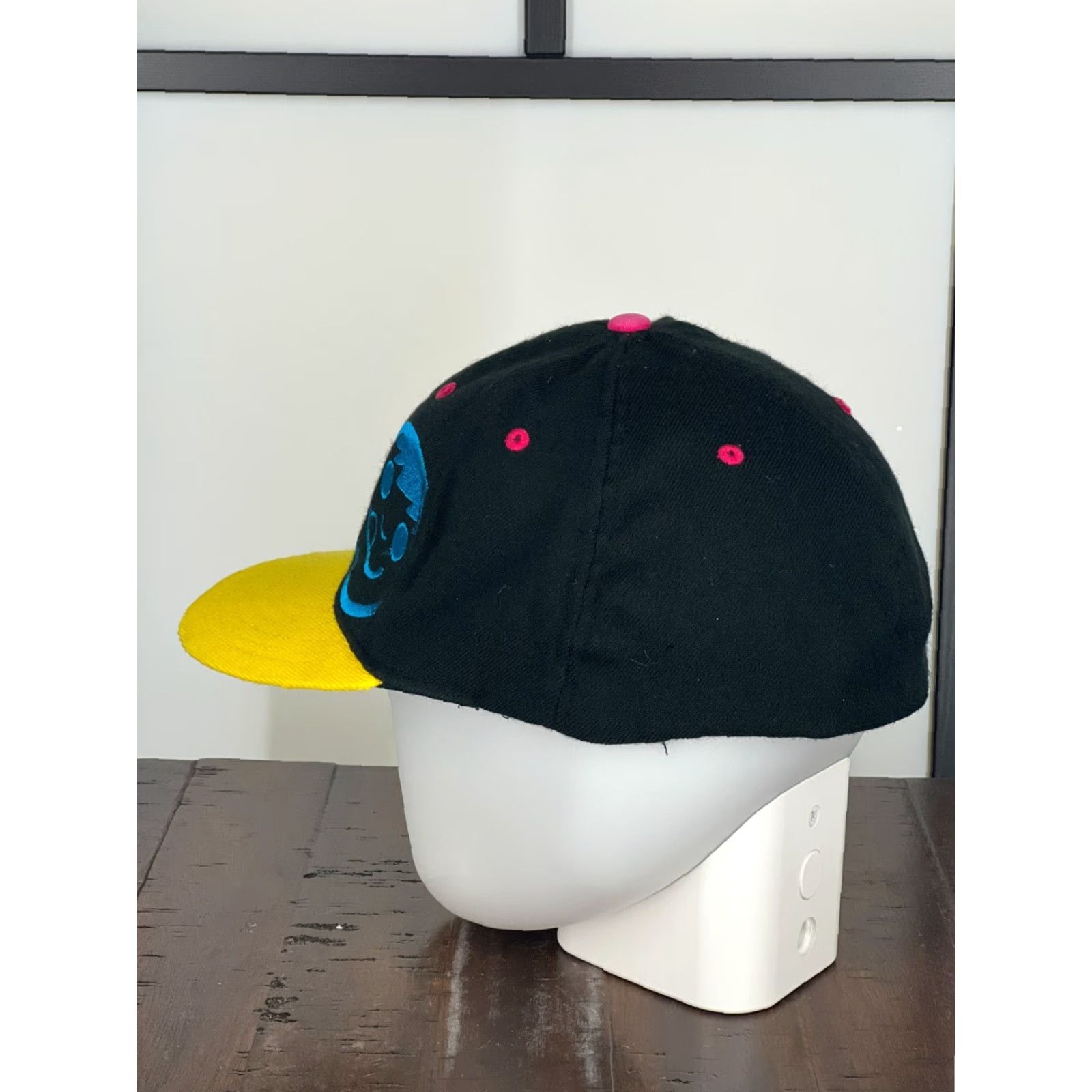 Vintage NEFF Hat Cap Fitted Adult Large Black Skate Skater Surf Cotton Beach Classic F Size ONE SIZE - 3 Thumbnail