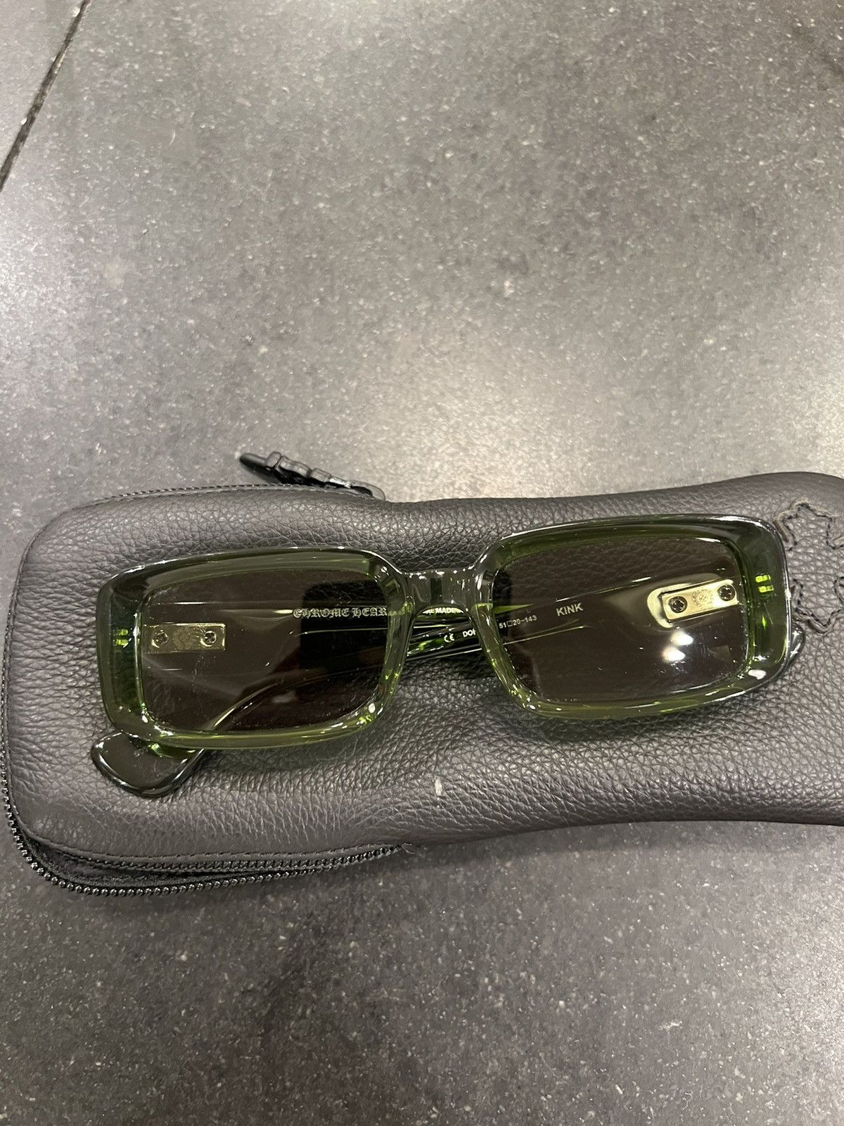 Chrome Hearts Chrome Hearts ‘Kink’ Sunglasses Size ONE SIZE - 13 Thumbnail