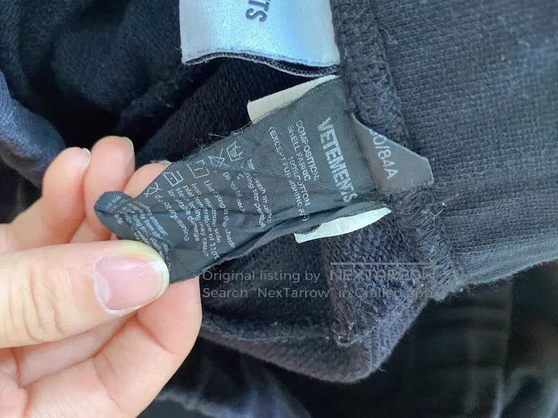 Vetements Vetements size XL Solid Color Elastic Sweatpants Size US 27 - 6 Thumbnail