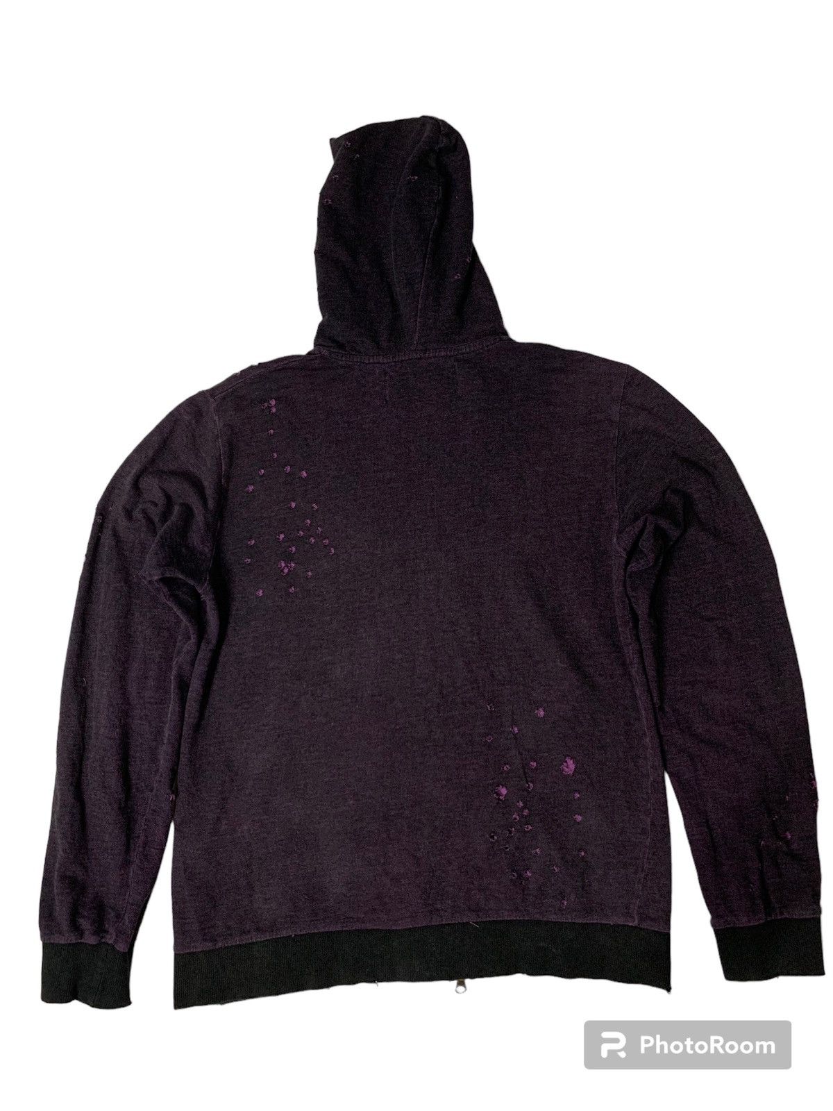 14th Addiction × Hysteric Glamour × If Six Was Nine Breathmint Brthbreath Distressed Japanese Punk Hoodie☠️🎌 Size US XS / EU 42 / 0 - 2 Thumbnail