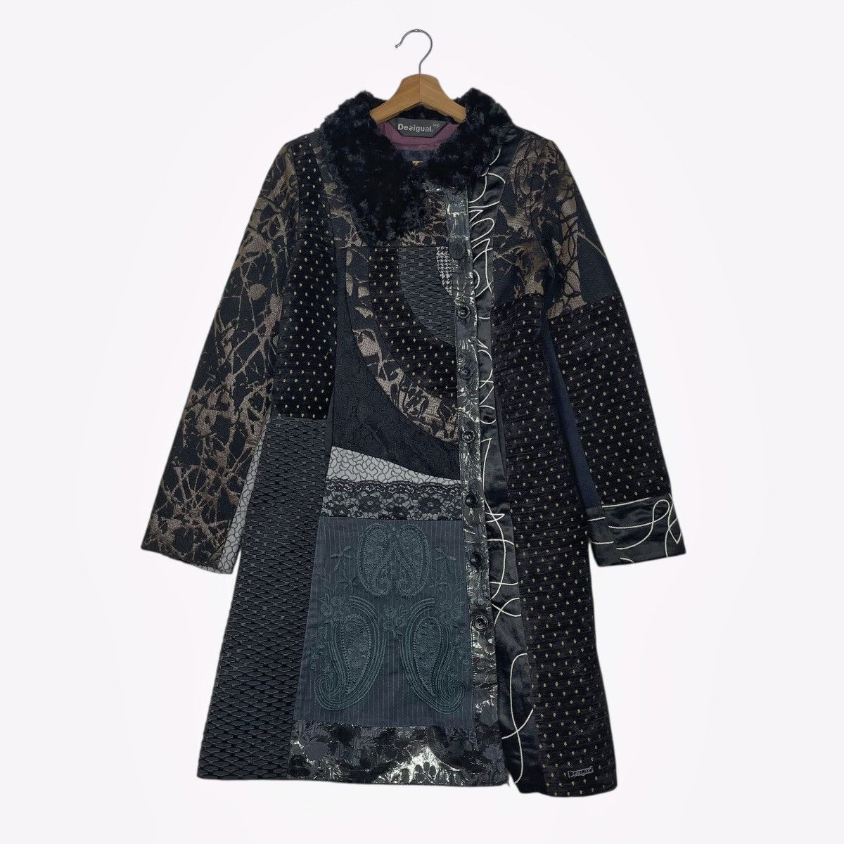 Desigual Nice Design Desigual Coat Size XS / US 0-2 / IT 36-38 - 1 Thumbnail
