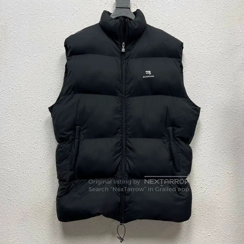 Balenciaga Balenciaga Oversized Puffer Vest Size US XXS / EU 40 - 1 Thumbnail