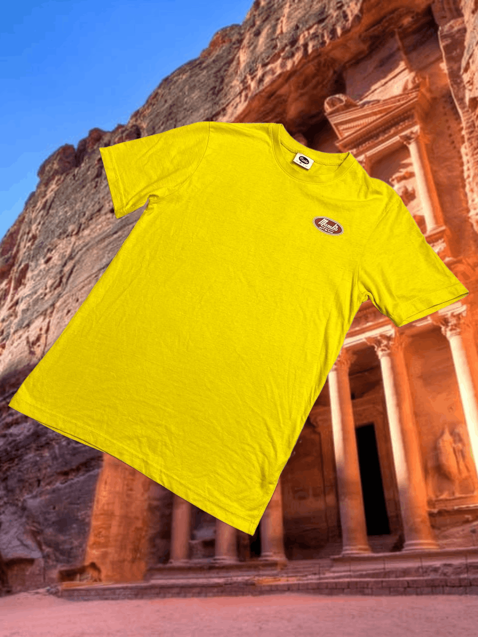 Mambo Streetwear T-Shirt yellow Mambo big logo Y2K Vintage Size US M / EU 48-50 / 2 - 1 Thumbnail