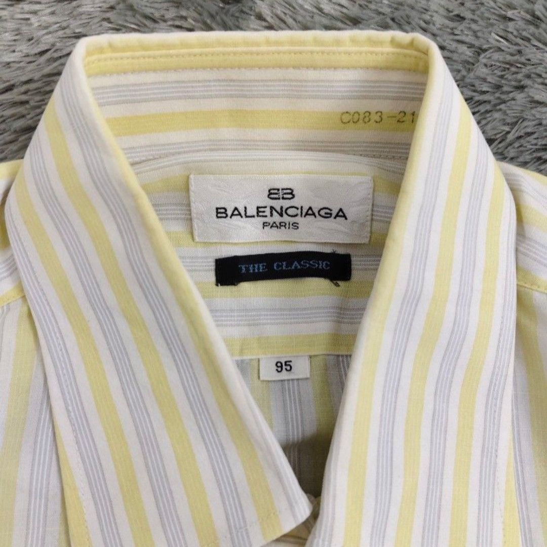 Balenciaga Balenciaga Button Up Shirt Workwear Size US S / EU 44-46 / 1 - 3 Thumbnail