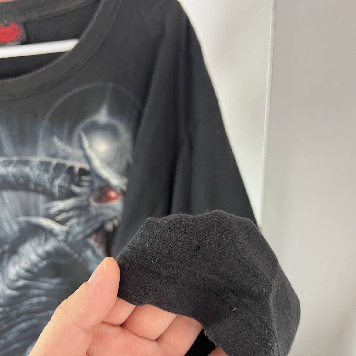 Band Tees Vintage Spiral Boxy Fit Over Print Long Sleeve Dragon Y2K Size US XXL / EU 58 / 5 - 7 Thumbnail