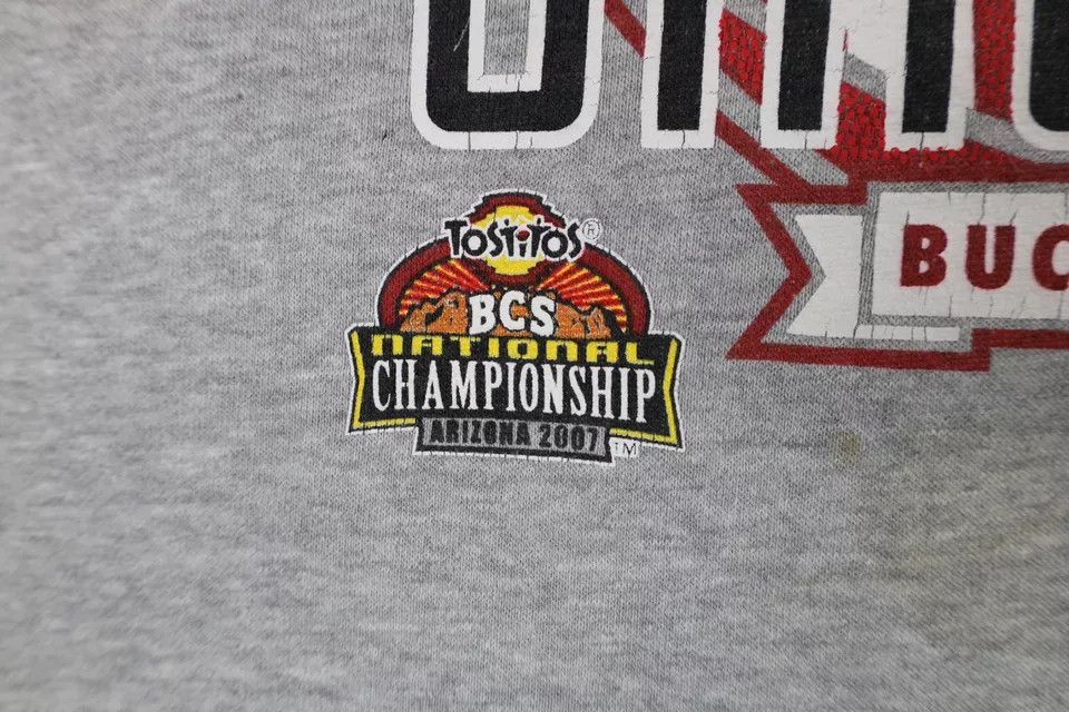 Nike × Vintage Vintage Nike Championship State University Football Hoodie Size US L / EU 52-54 / 3 - 5 Thumbnail