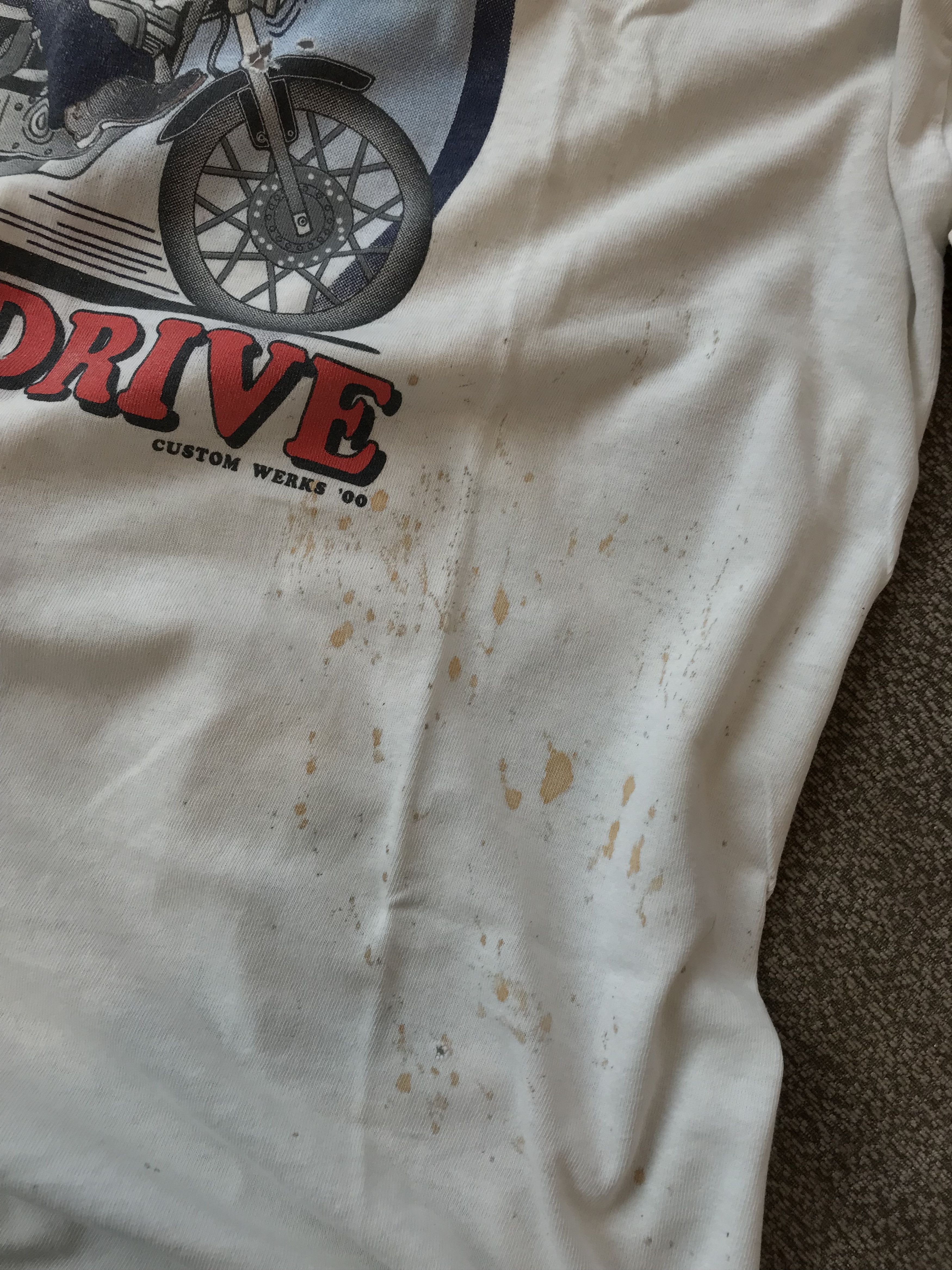 Harley Davidson Vintage Tee Harley Davidson Custom Werks ‘00 ( Hog Wild ) Size US XXL / EU 58 / 5 - 6 Thumbnail