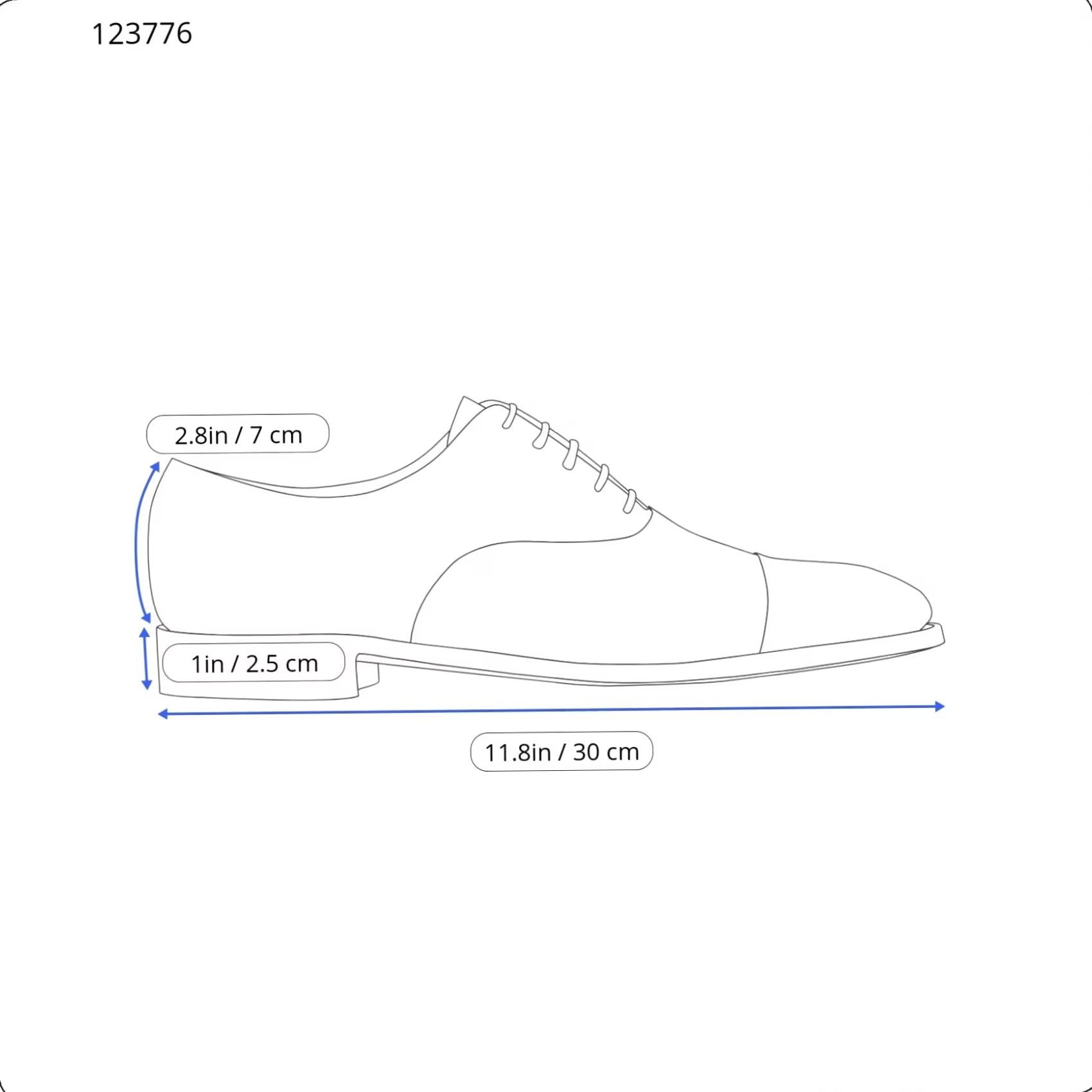 Suitsupply Suitsupply Oxford Shoes Men's EU 43 UK 9 Leather Formal Lace Up FW1004 Size US 10 / EU 43 - 3 Thumbnail