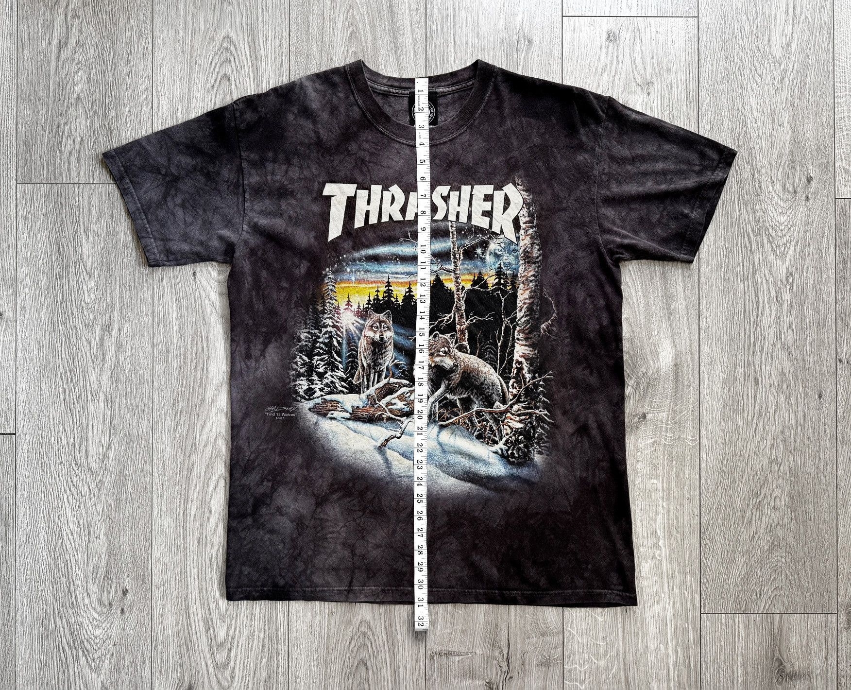 Thrasher Thrasher x The Mountian 13 Wolves Tee Size US L / EU 52-54 / 3 - 11 Thumbnail