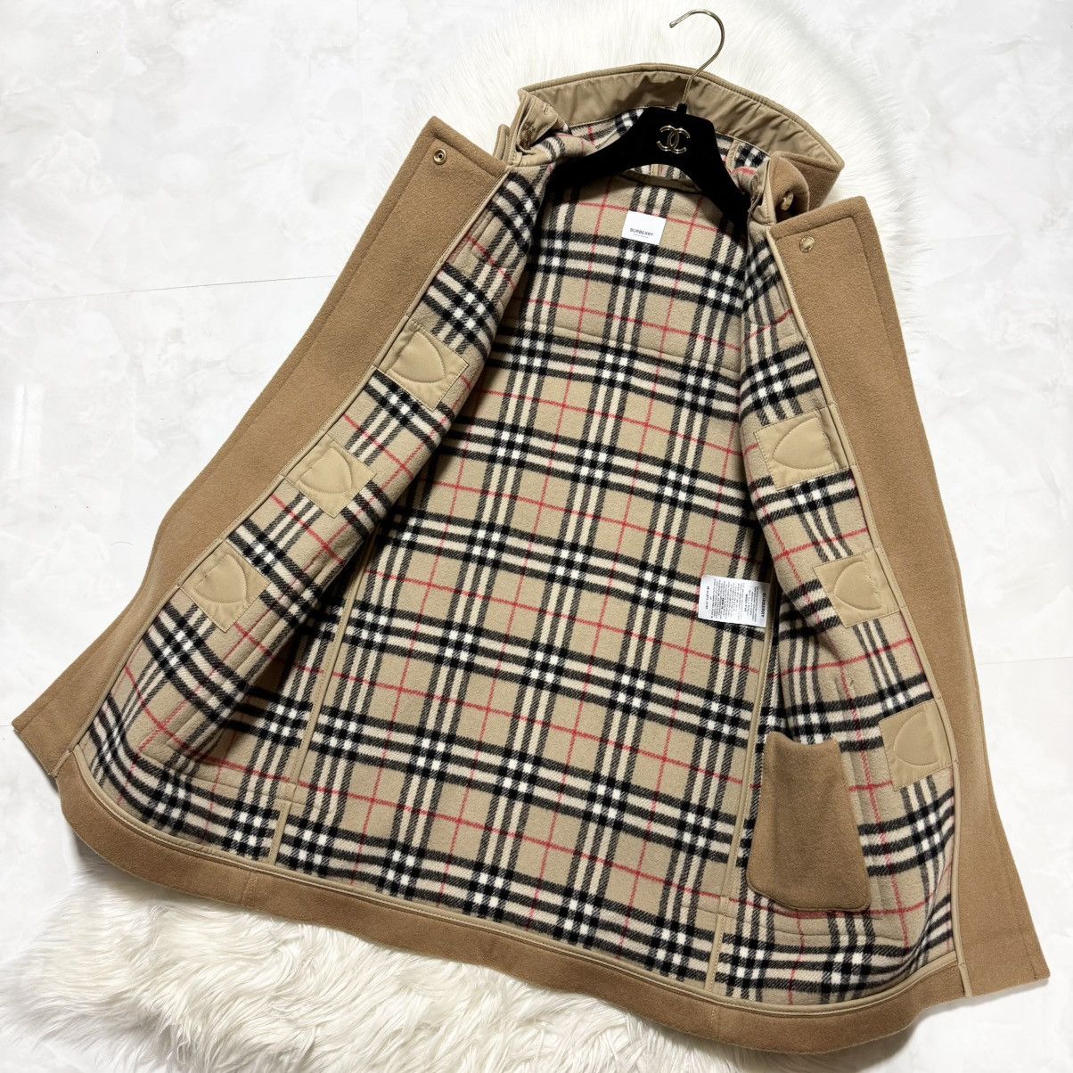 Burberry Burberry , leather trimmed, hooded, duffle coat Size XS / US 0-2 / IT 36-38 - 7 Thumbnail