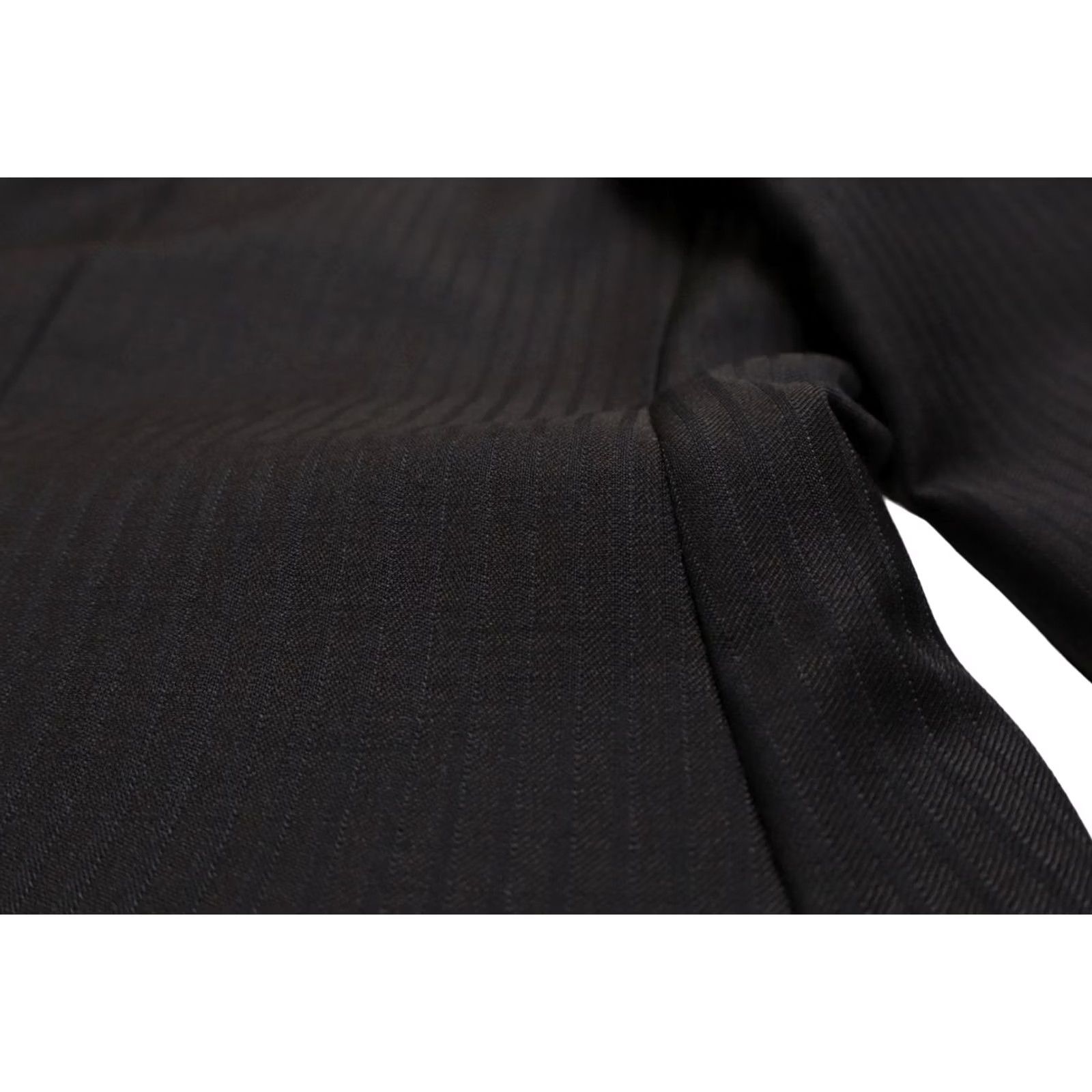 Hugo Boss HUGO BOSS Gable / Vegas Blazer Mens LARGE Pure Wool Formal Striped Blazer Size 42R - 7 Thumbnail