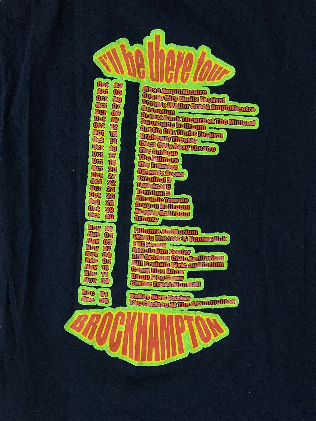 Brockhampton BROCKHAMPTON TOUR TEE. Size US L / EU 52-54 / 3 - 5 Thumbnail