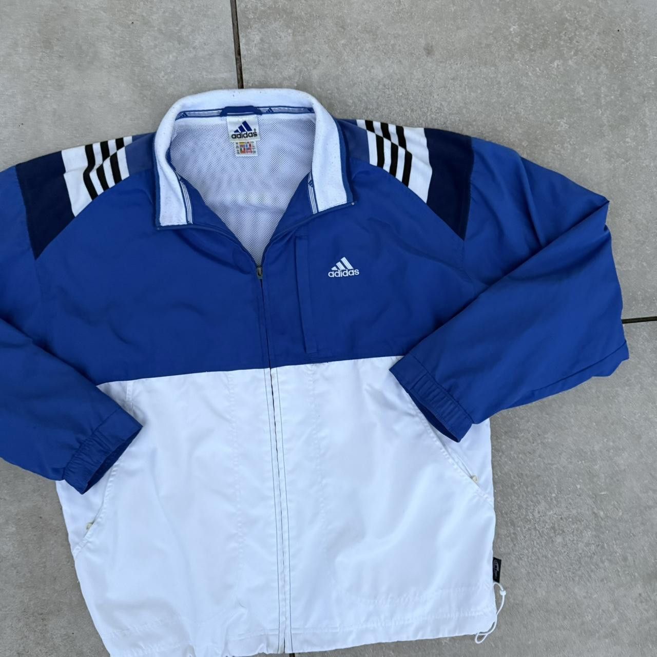 Adidas Adidas Windbreaker Vintage 90s Retro Jacket Size US L / EU 52-54 / 3 - 3 Thumbnail