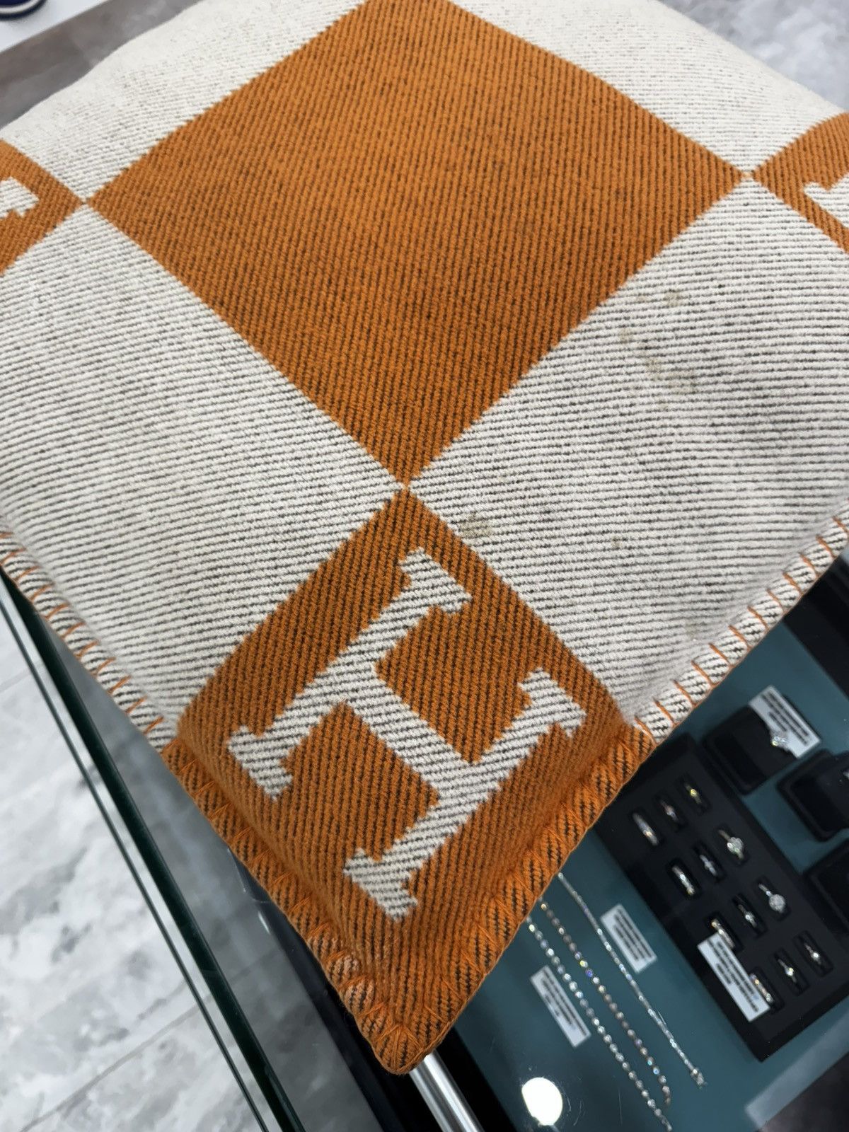 Hermes Hermes Avalon Pillow Size ONE SIZE - 4 Thumbnail