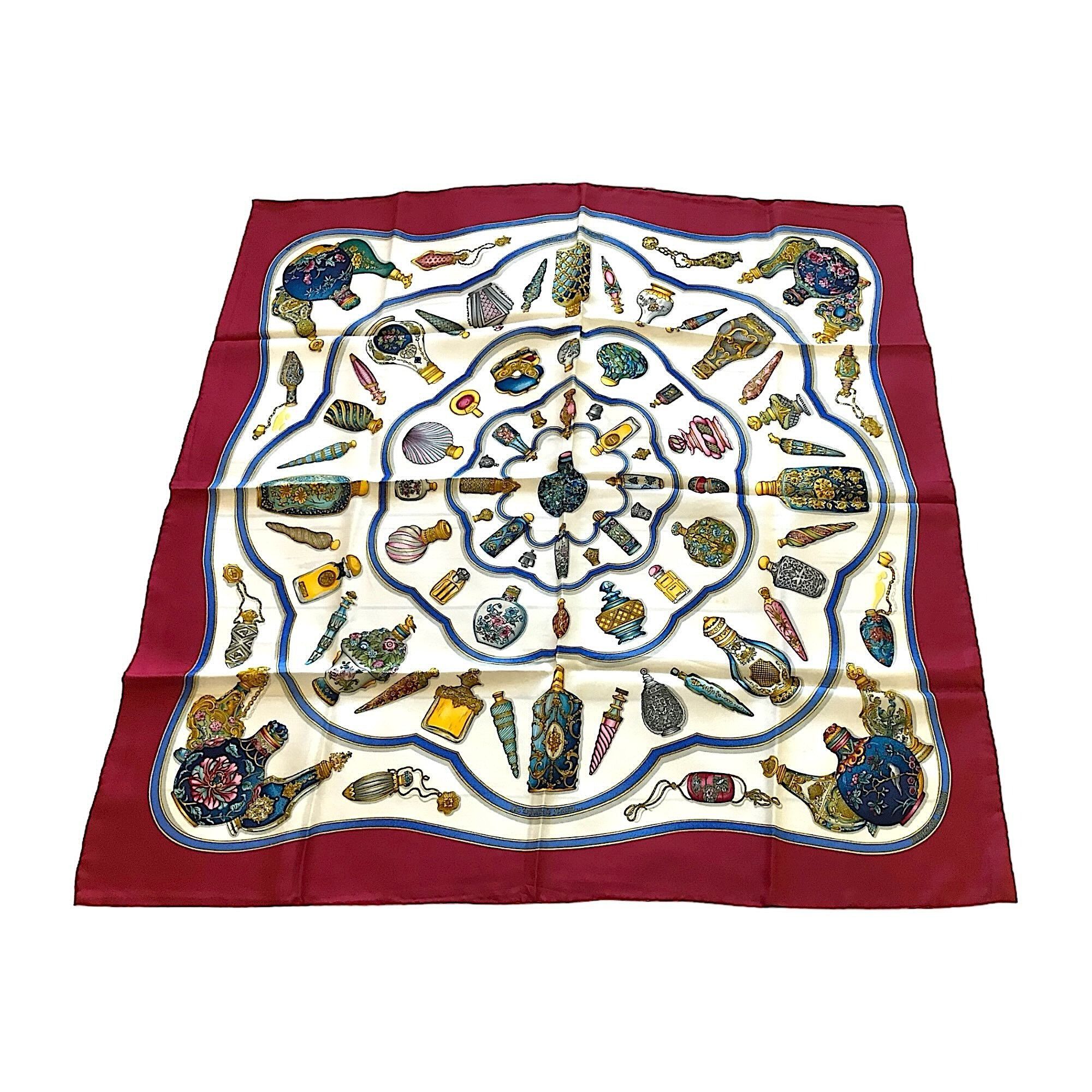 Hermes × Vintage Hermès Silk Scarf - "Qu'importe le Flacon..." by Catherine B Size ONE SIZE - 1 Thumbnail