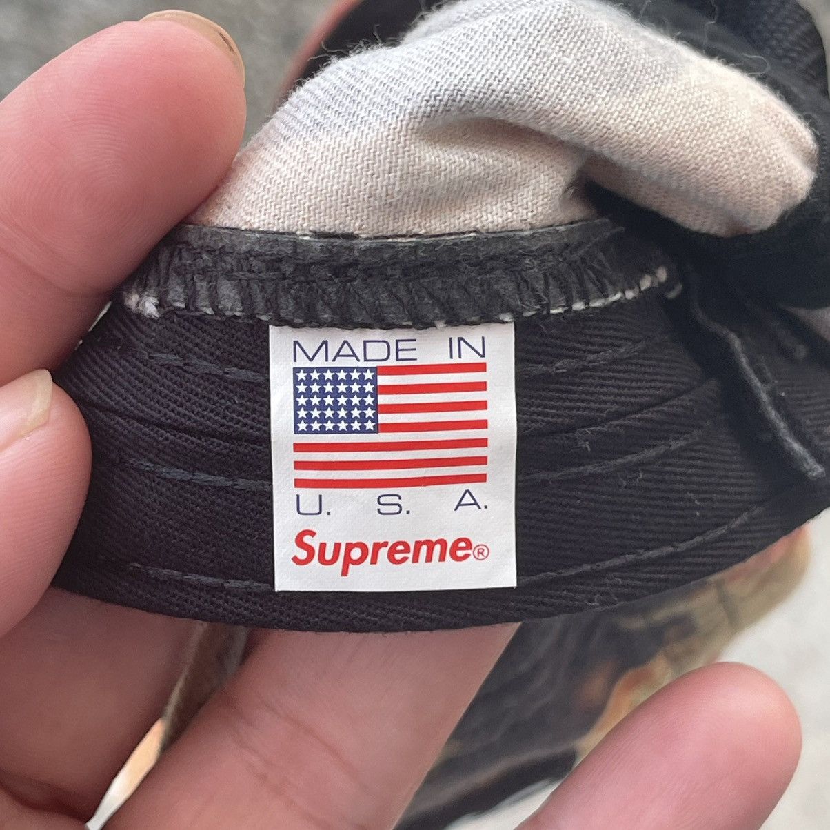 Supreme Supreme FW17 Blood and Semen Camp Cap - Andres Serrano Size ONE SIZE - 2 Thumbnail