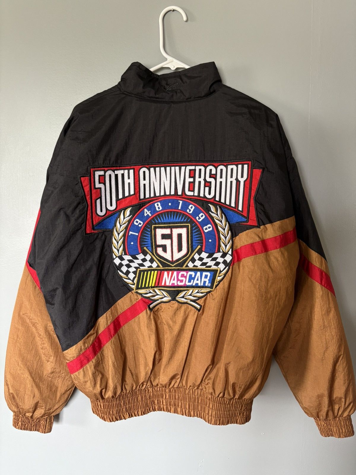 Chase Authentics 50th Anniversary NASCAR Bomber Jacket Size US M / EU 48-50 / 2 - 3 Thumbnail