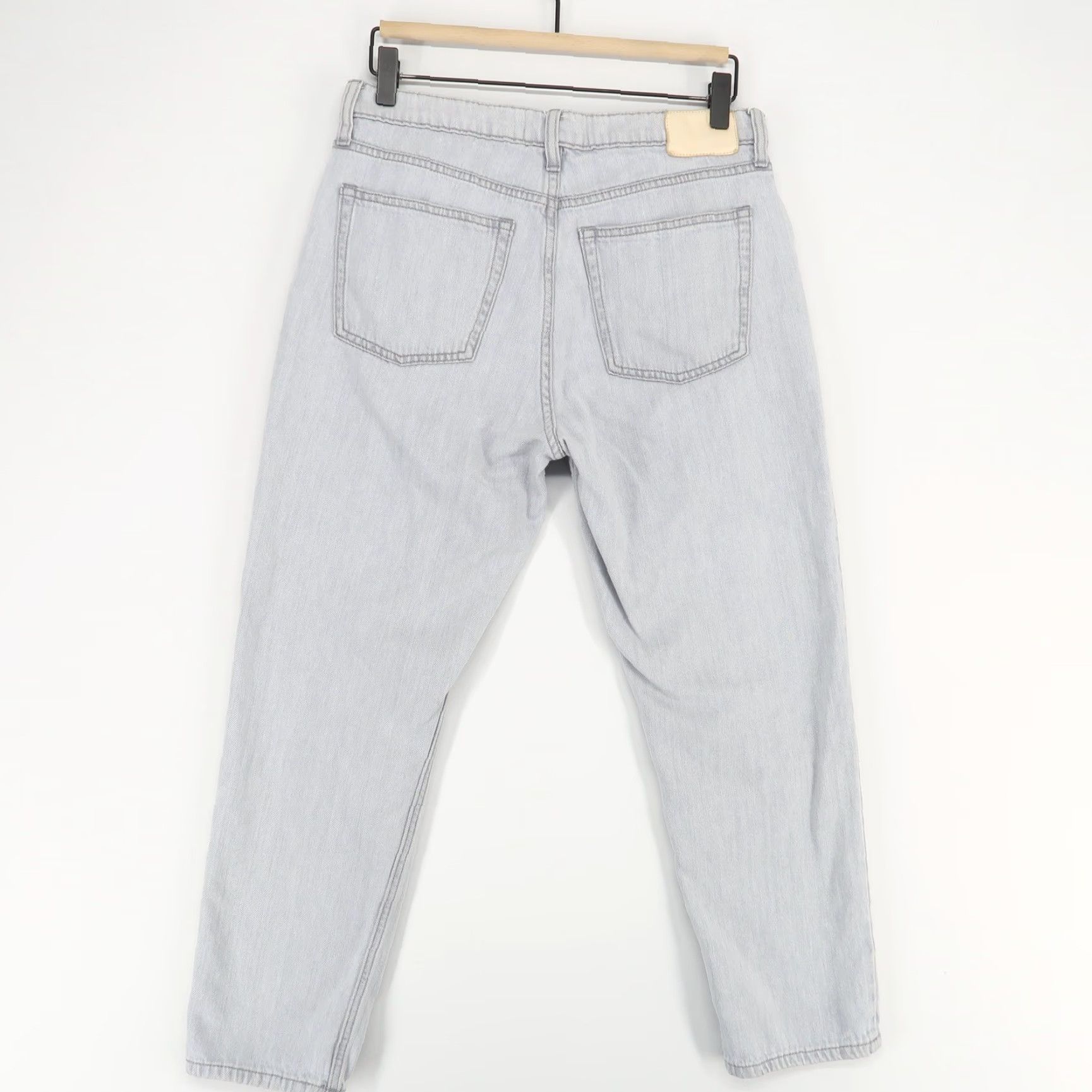 Everlane Everlane Jeans Womens 28 Regular Gray 100% Cotton Denim Size 28" / US 6 / IT 42 - 2 Thumbnail