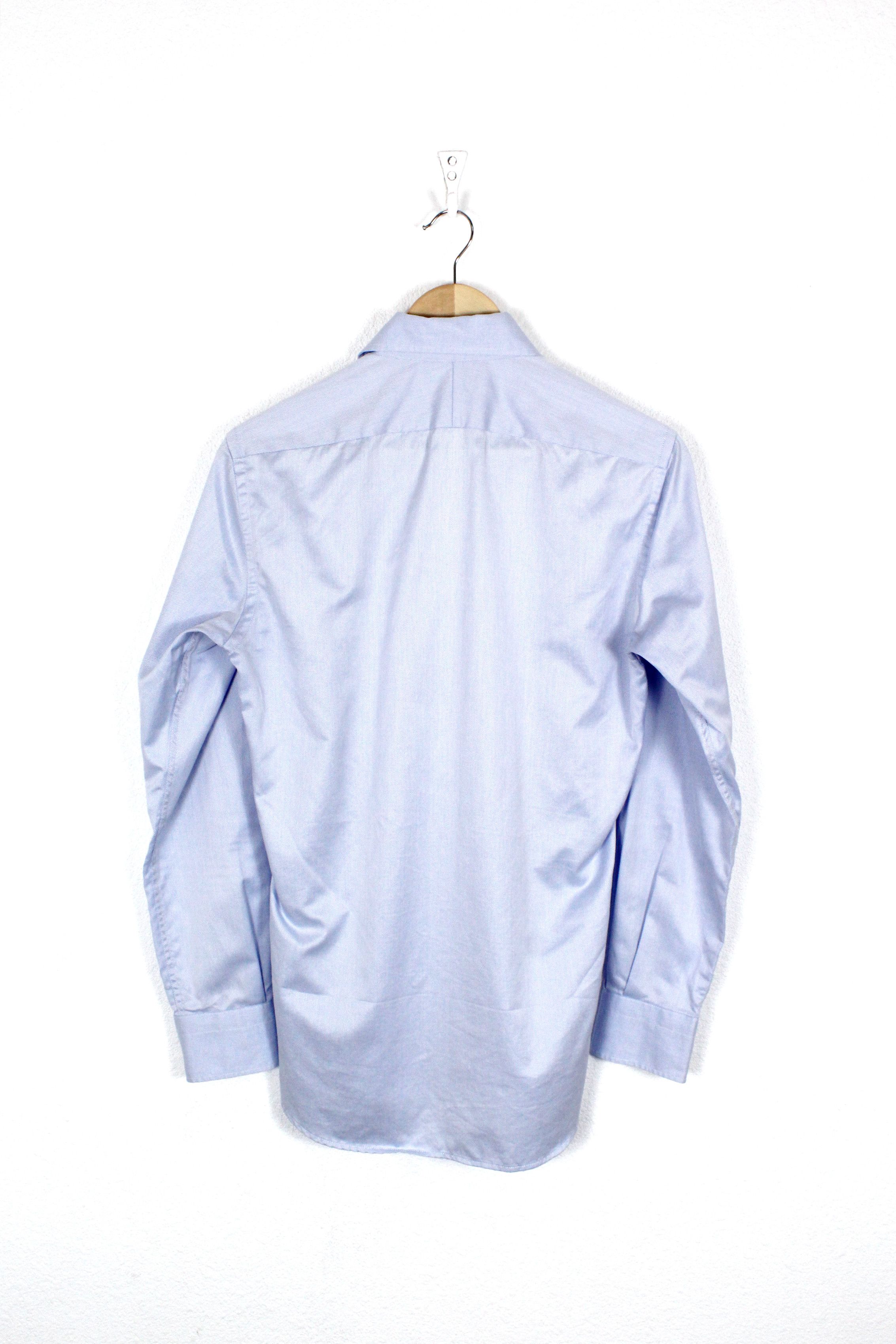 Suitsupply Suitsupply Blue Egyptian Cotton Formal Shirt 38 size Size US M / EU 48-50 / 2 - 5 Thumbnail