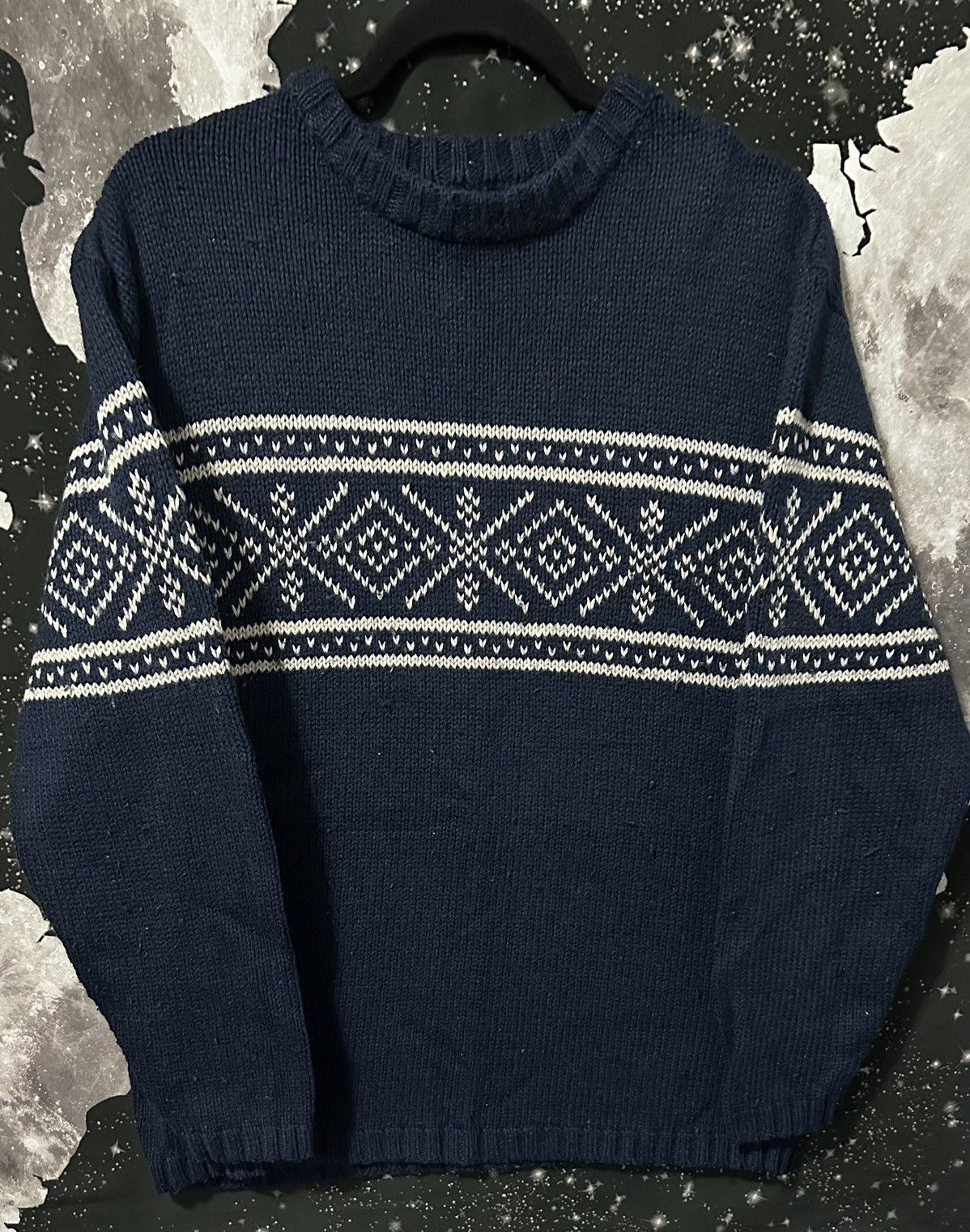 Aeropostale Aeropostale Wool Knit Crewneck Sweater Size US L / EU 52-54 / 3 - 1 Thumbnail