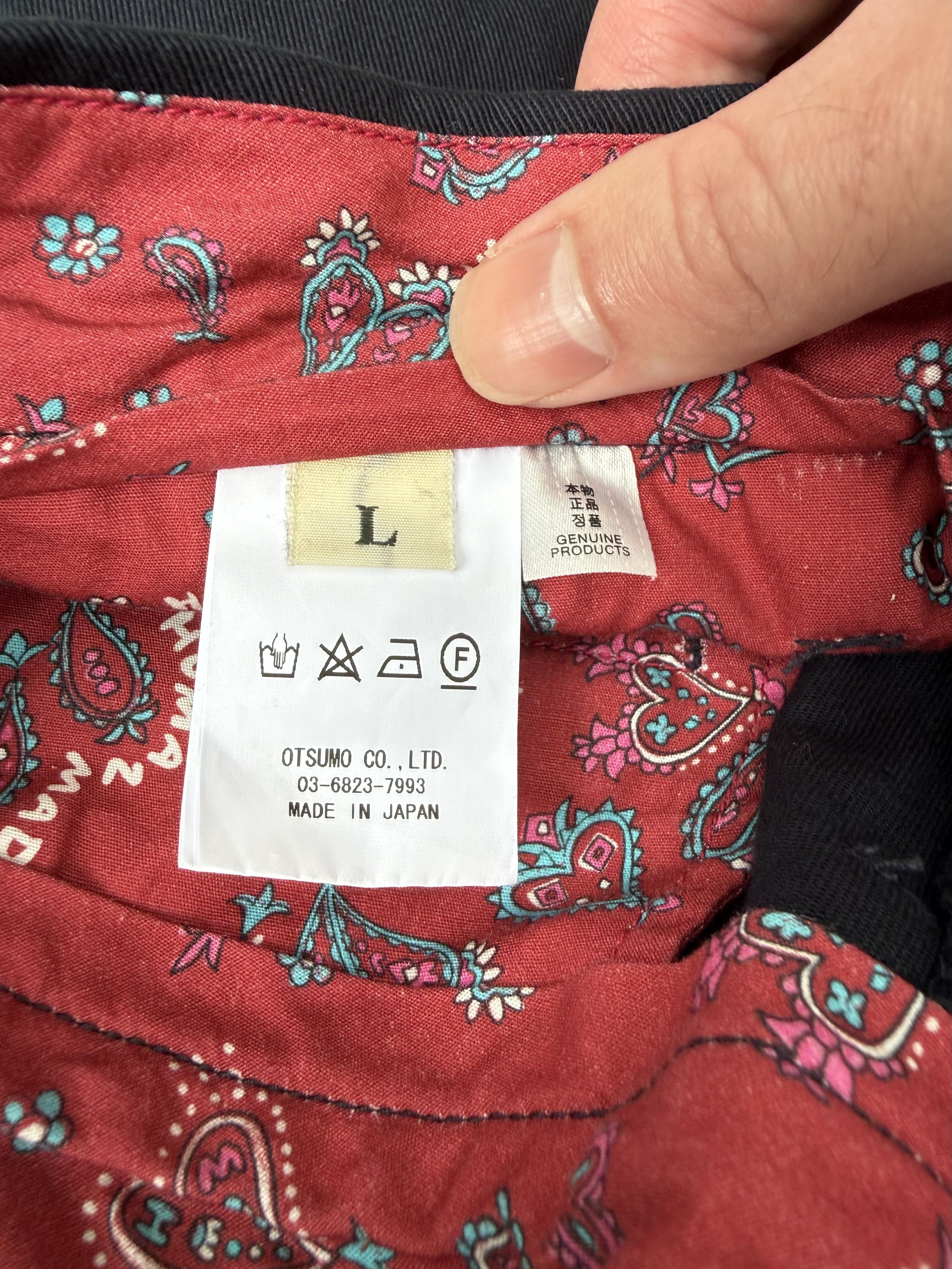 Human Made Human Made Navy Heart Logo Chino Pants Size Large HM26PT004 Size US 34 / EU 50 - 6 Thumbnail