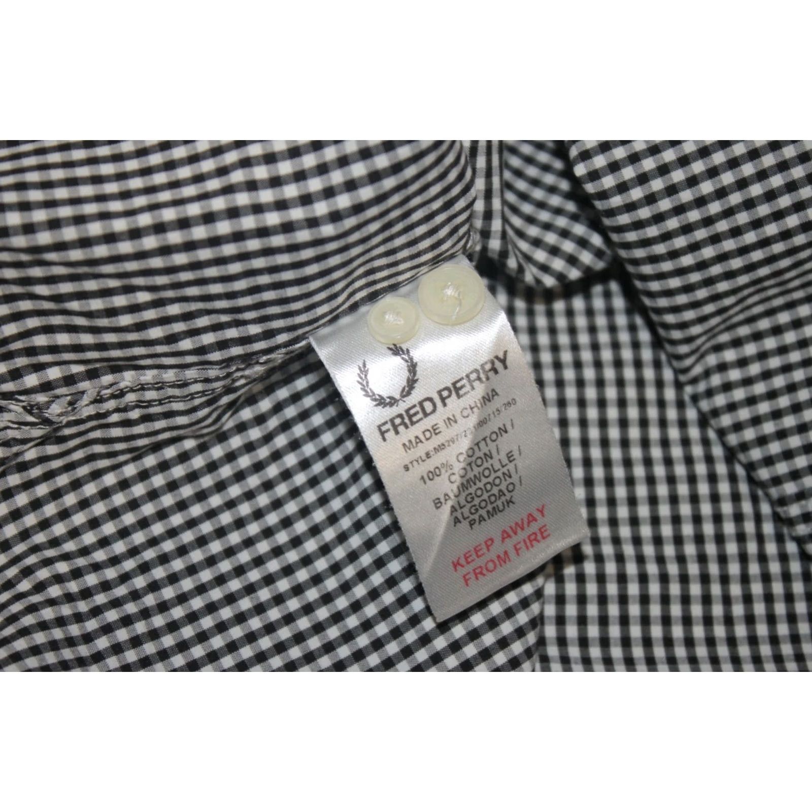 Fred Perry Fred Perry mens casual shirt Size XS Multicoloured Size US XS / EU 42 / 0 - 6 Thumbnail