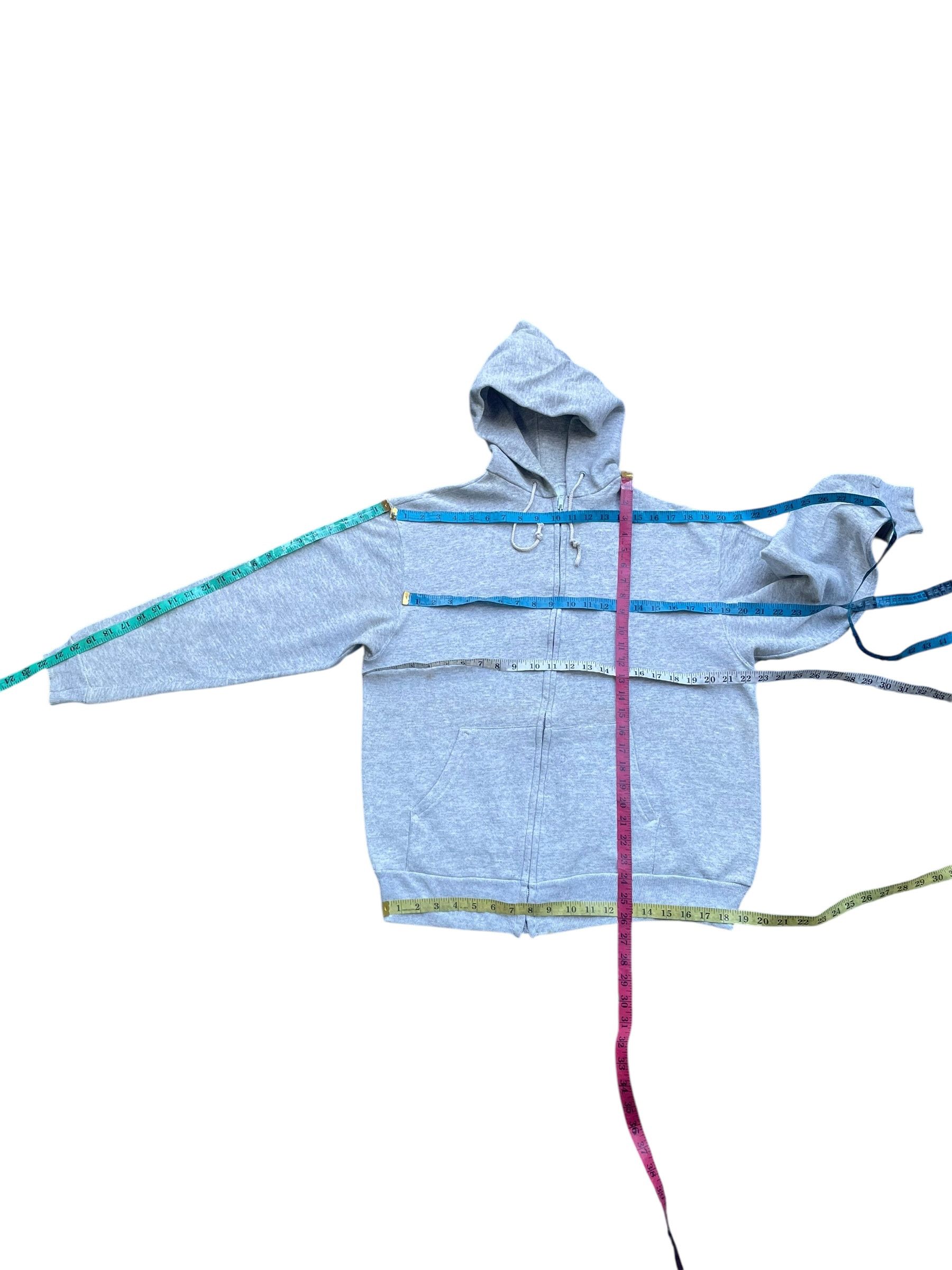 Hanes Vintage 80's Hanes Zipper Hoodie Size US L / EU 52-54 / 3 - 14 Thumbnail