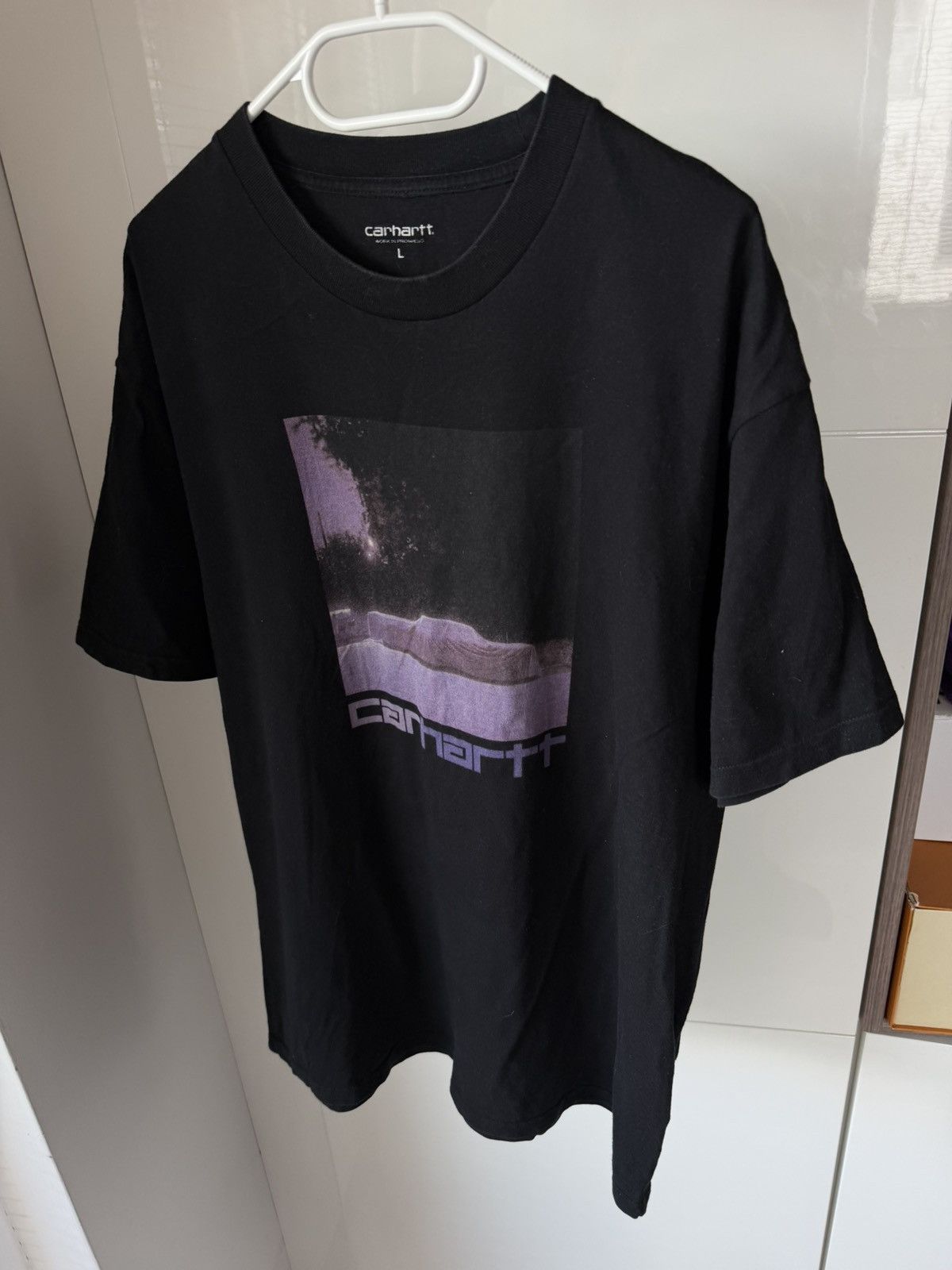 Carhartt Carhartt WIP S/S Purple Car Tee Size US L / EU 52-54 / 3 - 7 Thumbnail