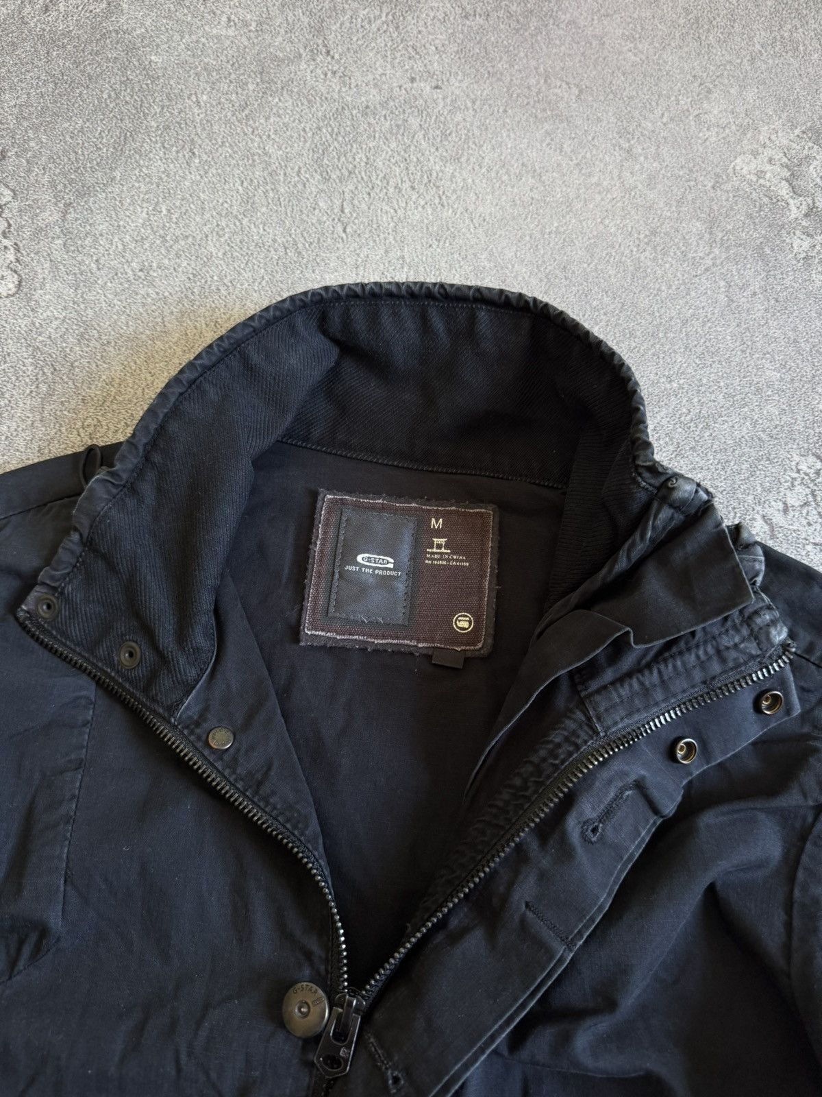 G-Star G star raw M serger overshirt LS military jacket zip bomber Size US M / EU 48-50 / 2 - 5 Thumbnail