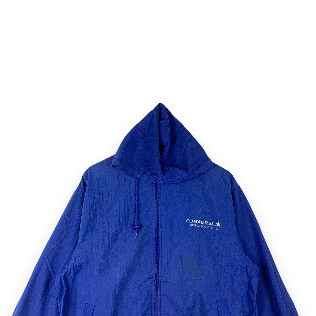 Converse Vintage CONVERSE ALL STAR Windbreaker Zip Up Size US L / EU 52-54 / 3 - 2 Thumbnail