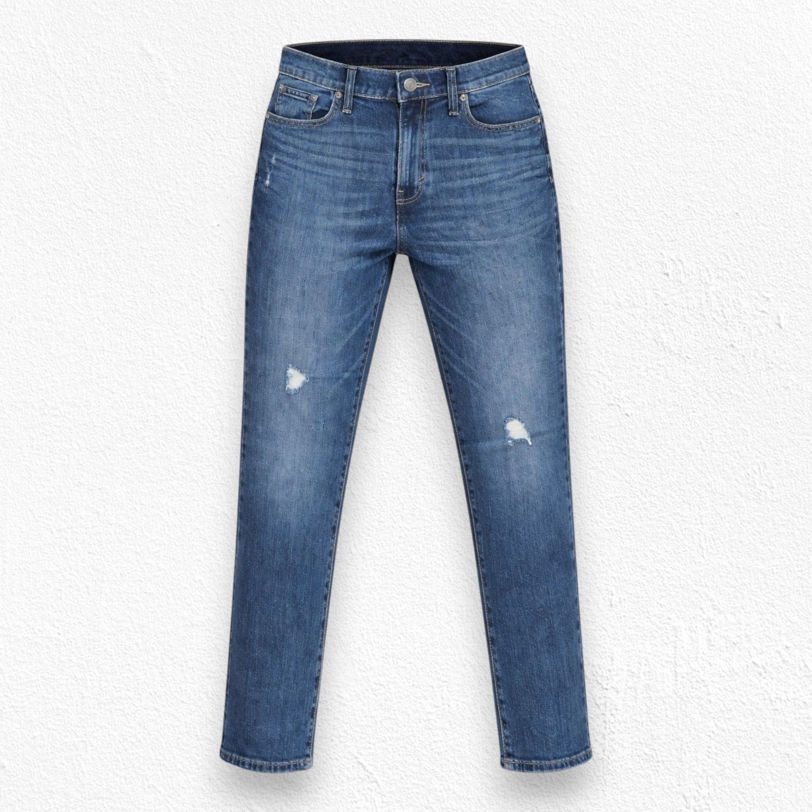 Lucky Brand Lucky Brand High Waisted Distressed Drew Mom Jeans Size 28 Size 28" / US 6 / IT 42 - 1 Thumbnail