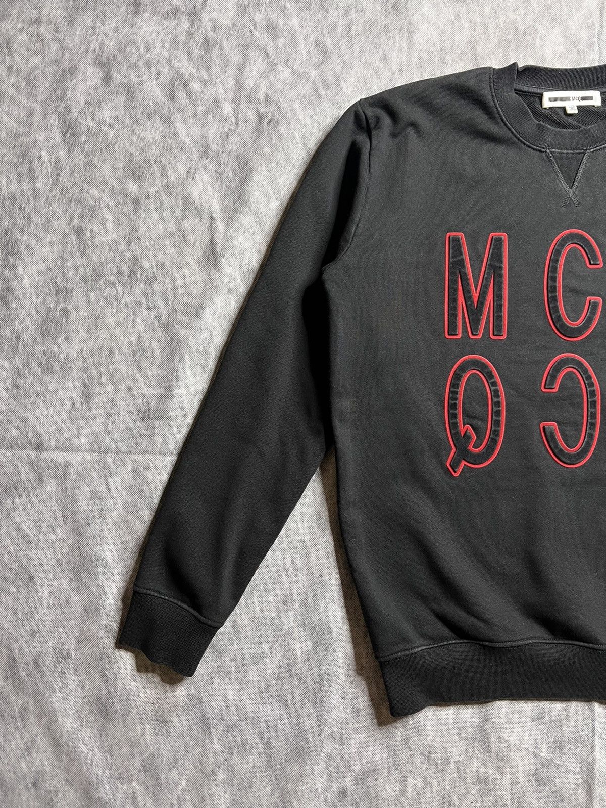 Alexander McQueen Alexander McQueen Black & Red Men Sweatshirt Size US M / EU 48-50 / 2 - 2 Thumbnail