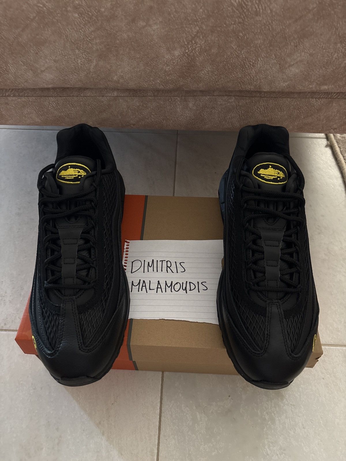 Corteiz × Nike Corteiz x Nike Air Max 95 “Honey Black” — Size EU 46 / US 12 Size US 12 / EU 45 - 1 Thumbnail
