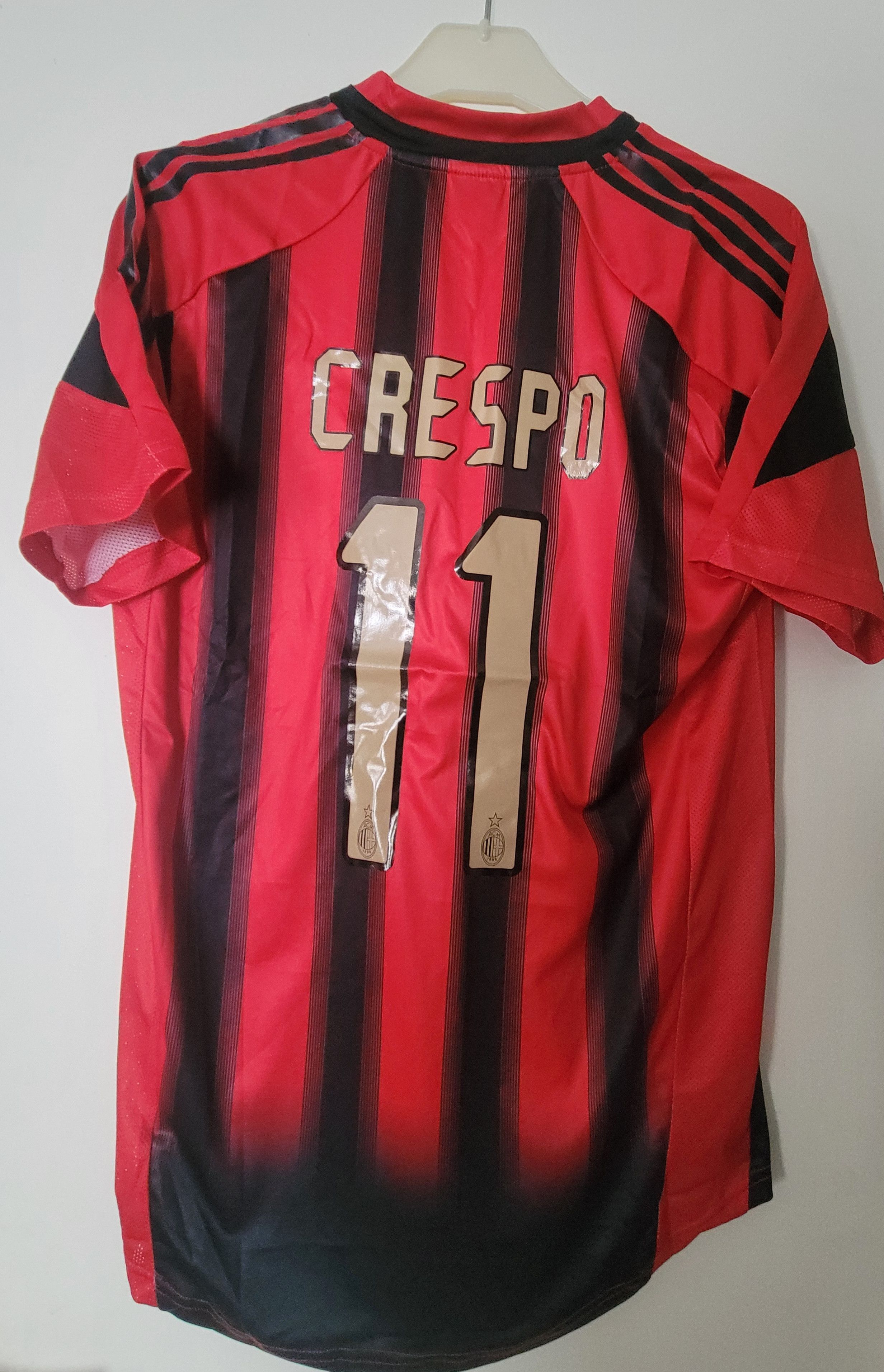 Other AC Milan 2004-2005 Crespo 11 Vintage Retro Football Jersey Size US L / EU 52-54 / 3 - 1 Thumbnail