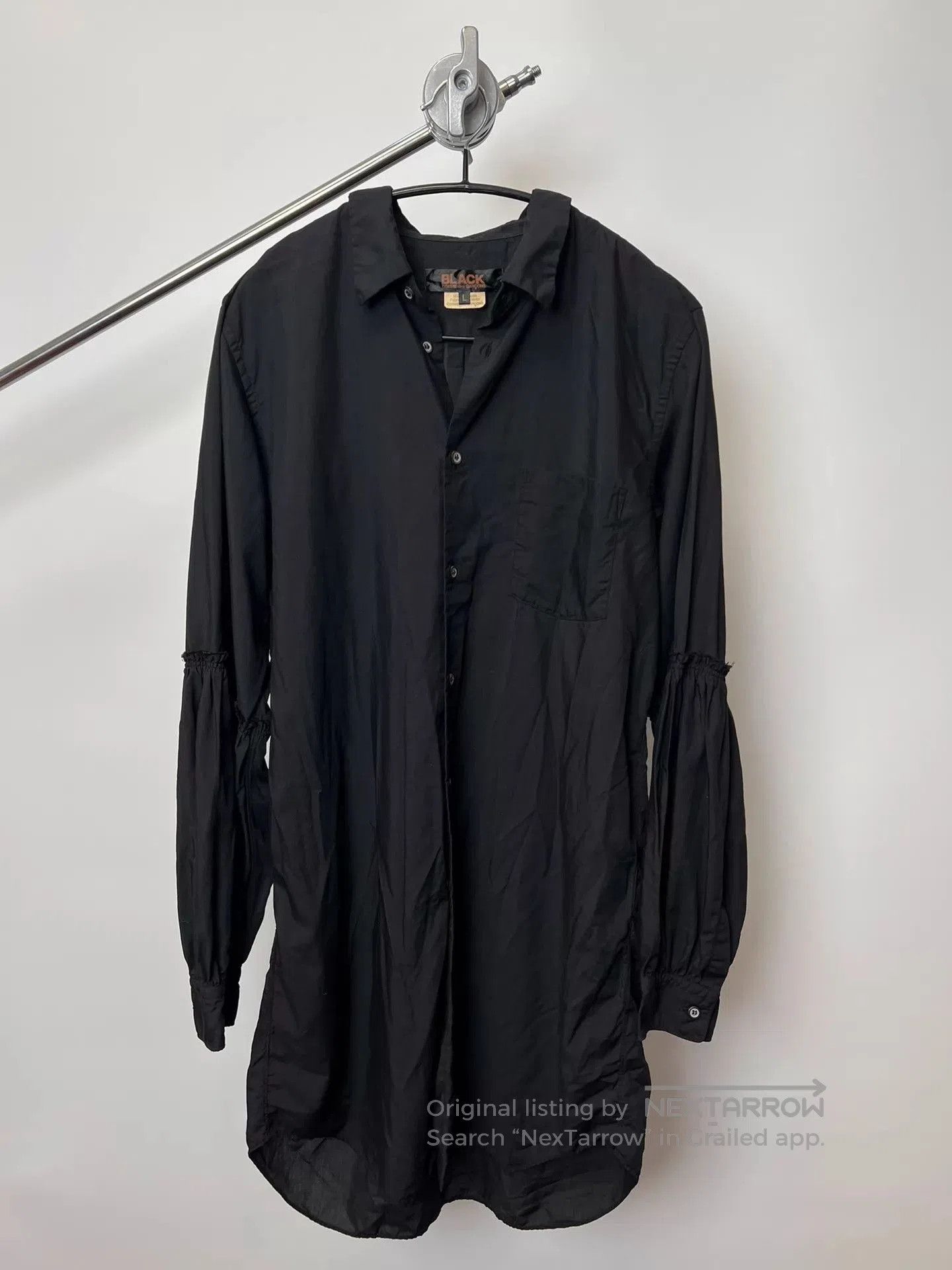 Comme des Garcons Black Long Sleeve Button-Up Shirt. Size US L / EU 52-54 / 3 - 1 Thumbnail