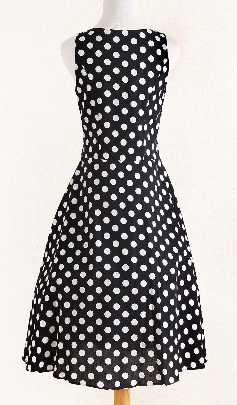 Other Polka Dots Vintage Style Women Dress Size XL / US 12-14 / IT 48-50 - 2 Thumbnail