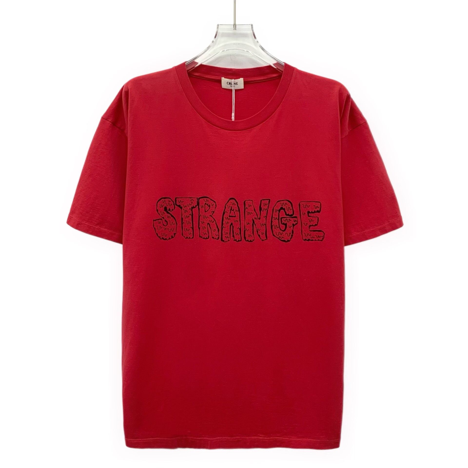 Celine Celine Retro Printed Red T-Shirt S Women Size S / US 4 / IT 40 - 1 Thumbnail