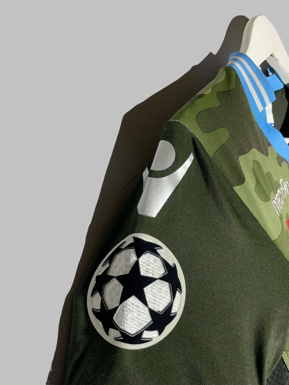 Macron SSC Napoli Macron 2013/14 Away League Champion Soccer Jersey Size US XS / EU 42 / 0 - 7 Thumbnail
