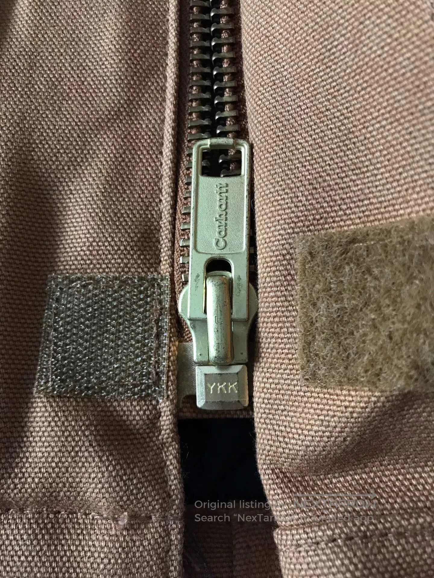 Carhartt Carhartt J02 Brown Canvas Work Jacket. Size US S / EU 44-46 / 1 - 6 Thumbnail