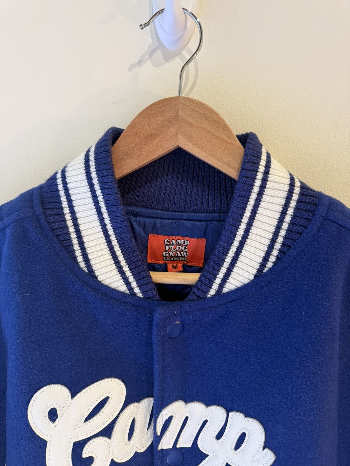 Golf Wang Golf Wang x Camp Flog Gnaw 2023 Varsity Jacket Size US M / EU 48-50 / 2 - 3 Thumbnail