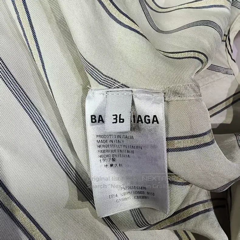 Balenciaga Balenciaga Back Logo Shirt Size XS / US 0-2 / IT 36-38 - 4 Thumbnail