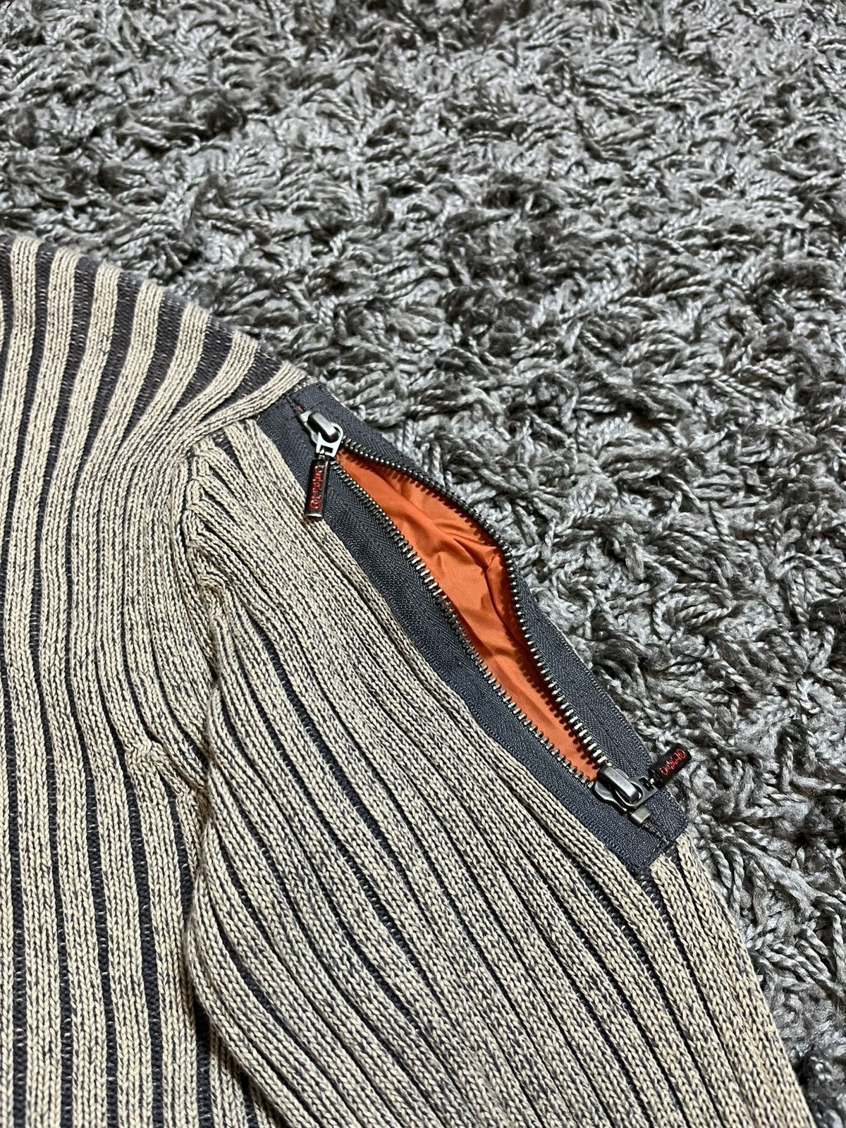 Carlo Colucci AVANT GARDE CARLO COLUCCI ZIP Y2K STYLE SWEATER Size US L / EU 52-54 / 3 - 5 Thumbnail