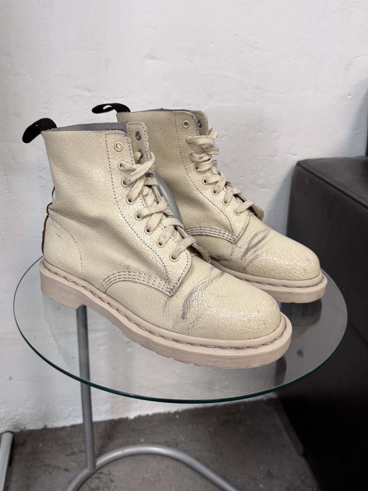 A/W 16 Cracked Leather x MARNI Boots