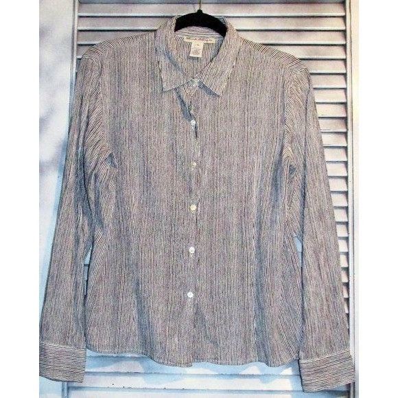 Other Telluride Clothing Co. Sz 10 Striped Button Down Size L / US 10 / IT 46 - 3 Thumbnail
