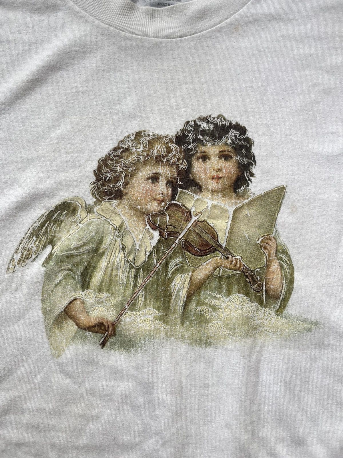 Vintage Vintage Art Angel 90’s tee Size US M / EU 48-50 / 2 - 2 Thumbnail