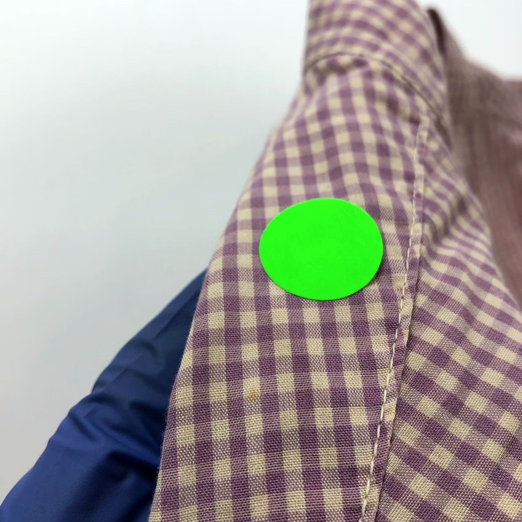 Nili Lotan Nili Lotan Shirt XL Button Up Peasant Check Multicolor Casual Womens Size XL / US 12-14 / IT 48-50 - 4 Thumbnail