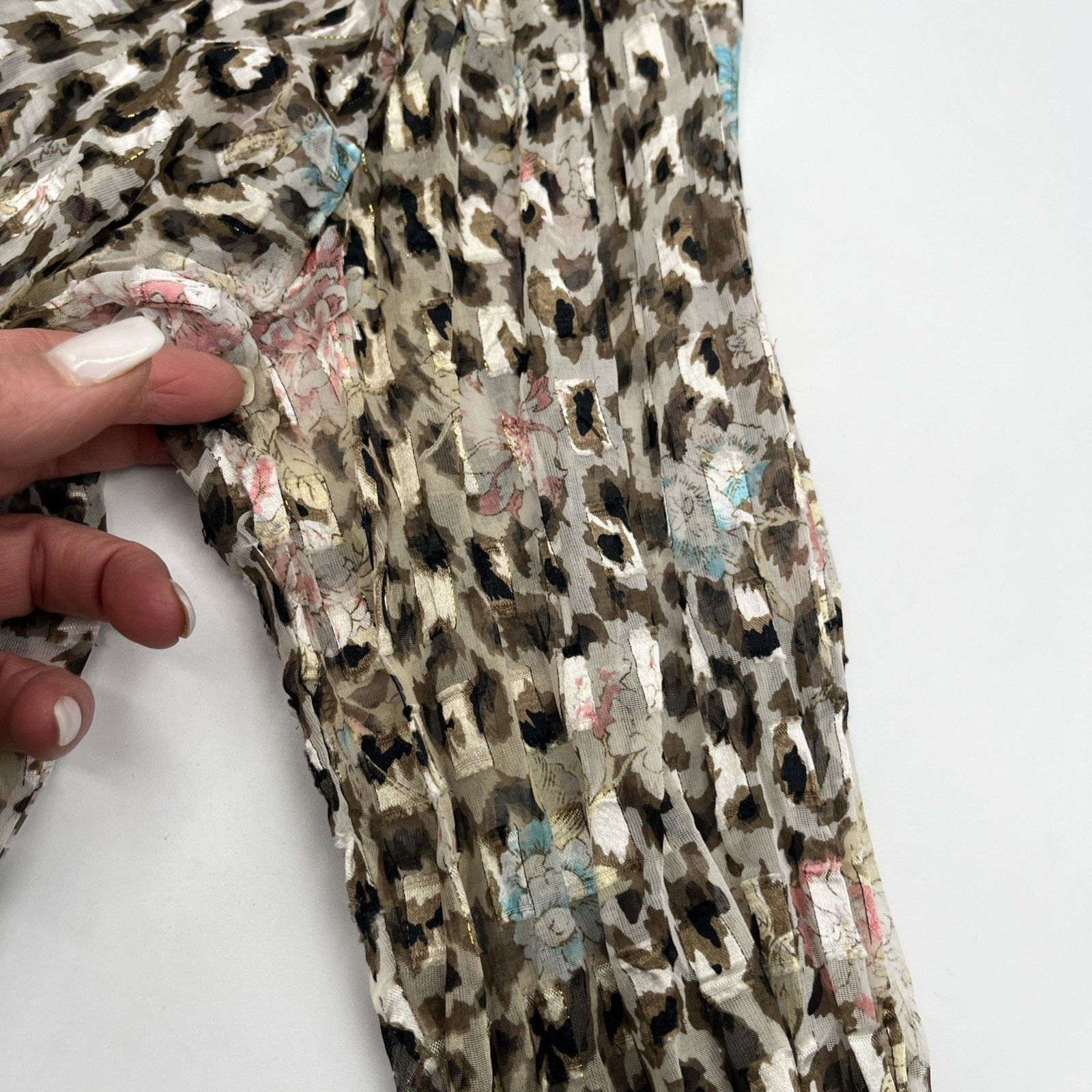 Other Ashley Stewart Plus Women's LIGHTWEIGHT Leopard ANIMAL PRINT Size XXL / US 16-18 / IT 52-54 - 9 Thumbnail