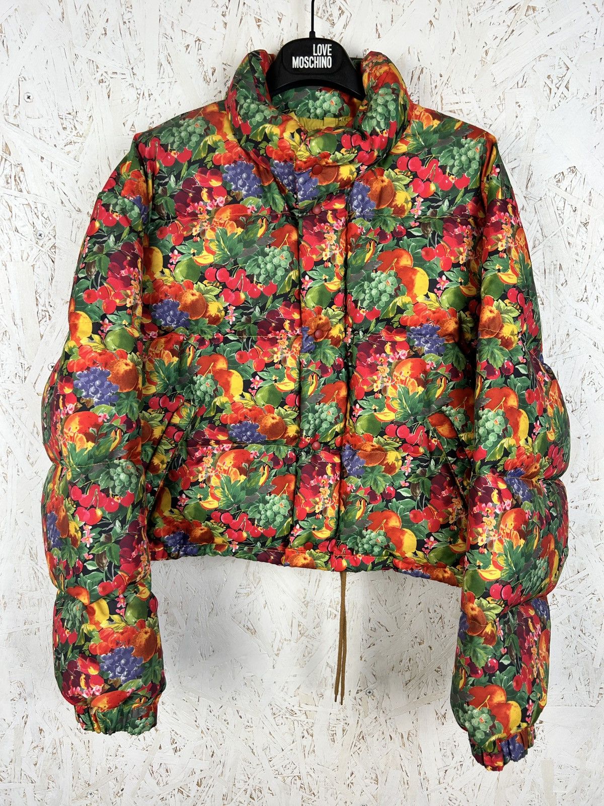 Moncler 80s Vintage Moncler Floral AOP Short Puffer Down Jacket Size XS / US 0-2 / IT 36-38 - 1 Thumbnail