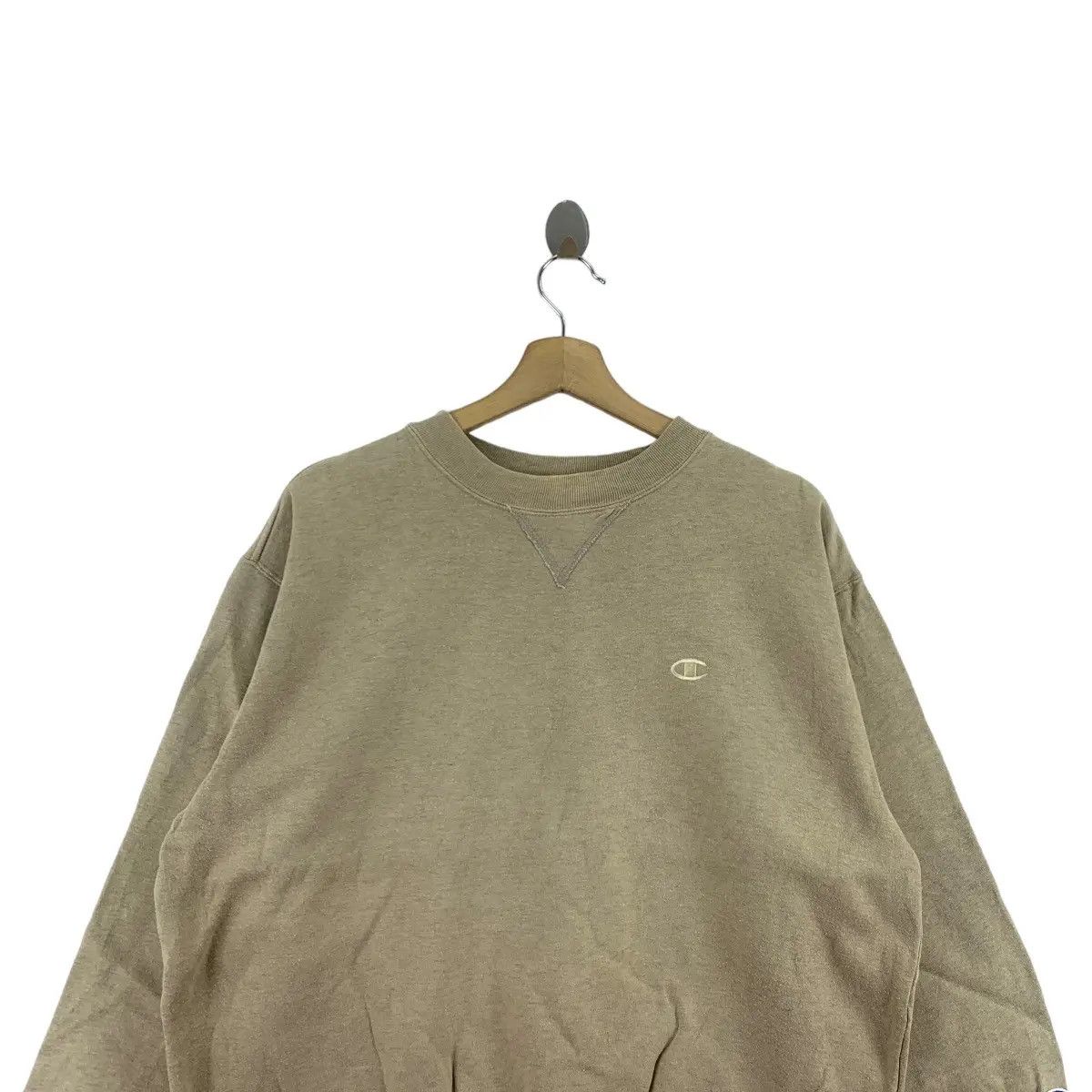 Champion Vintage 90’ CHAMPION USA Embroidered Logo Sweatshirt Sweater Size M / US 6-8 / IT 42-44 - 2 Thumbnail