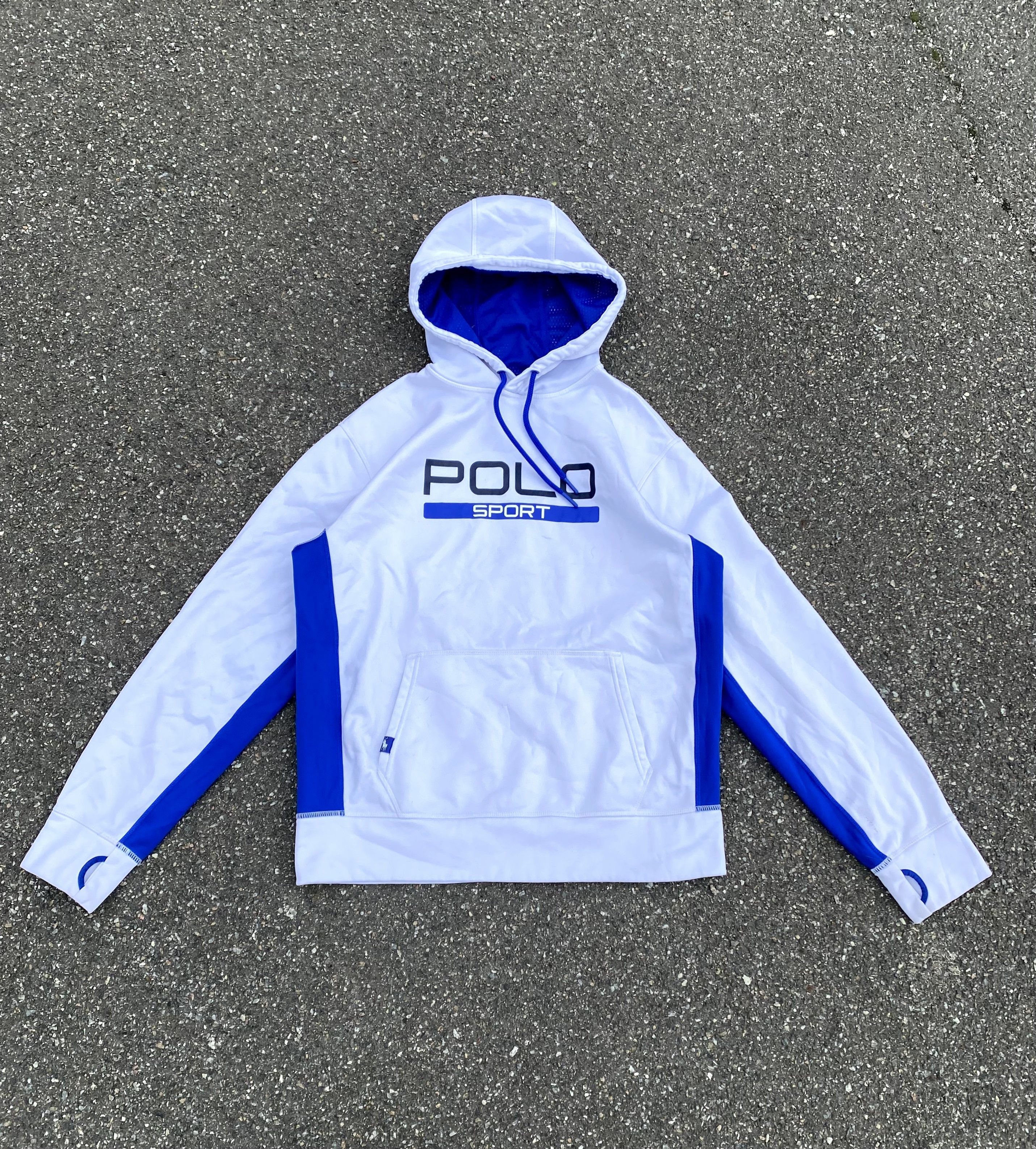 Polo Ralph Lauren × Ralph Lauren Vintage Polo Ralph Lauren Sport Hoodie Size S-M Streetwear Size US M / EU 48-50 / 2 - 1 Thumbnail